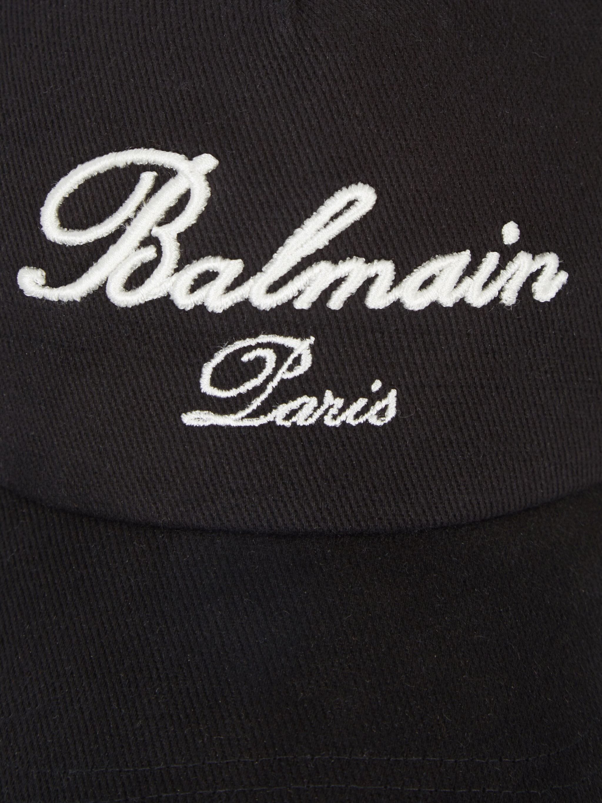 Balmain DH1XA231CD29 Man NOIR/IVOIRE Hats - Zuklat