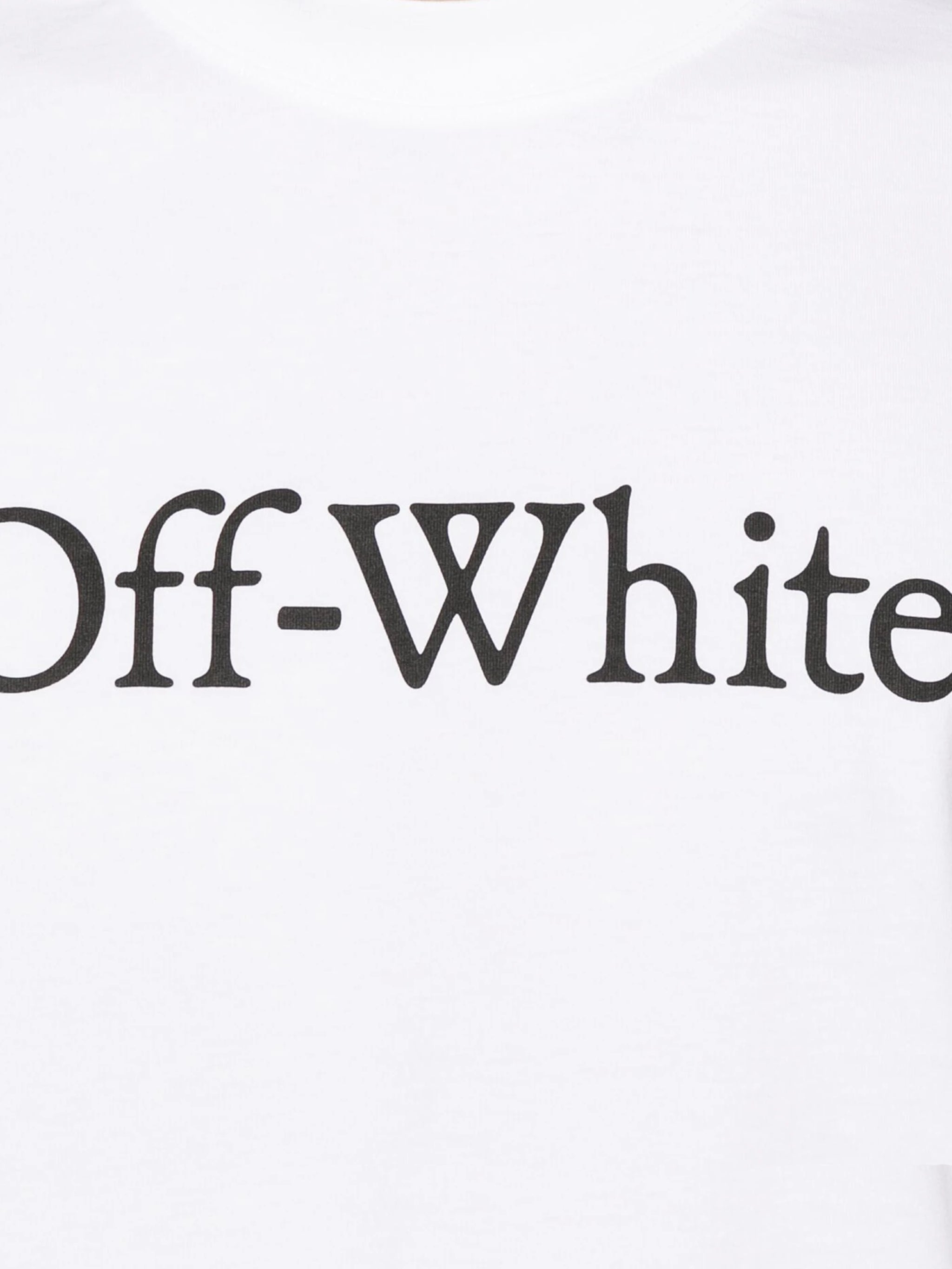 Off White OMAA120C99JER008 Man White blac T-shirts and Polos - Zuklat