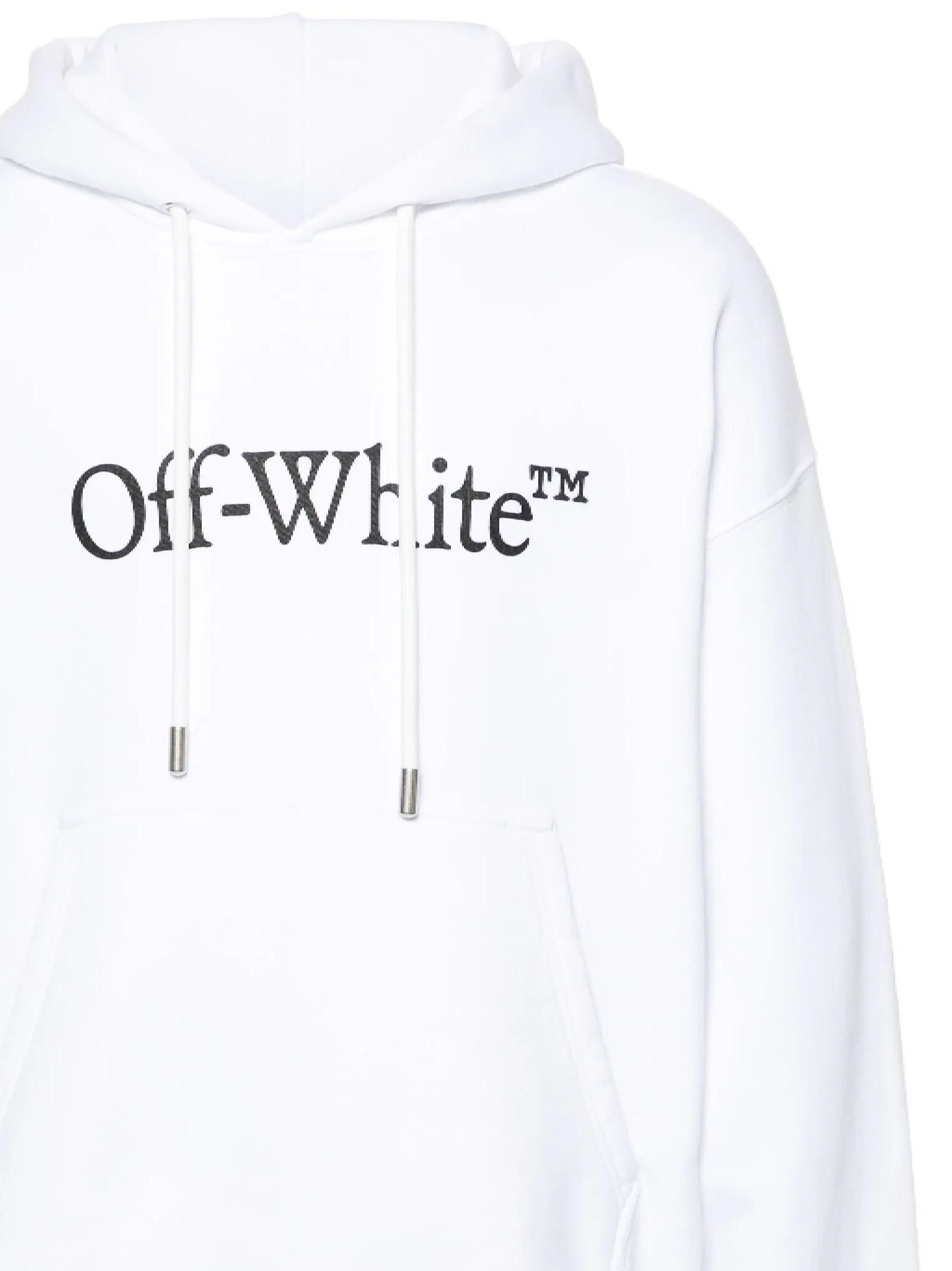 Off White OMBB085C99FLE012 Man White blac Sweaters - Zuklat