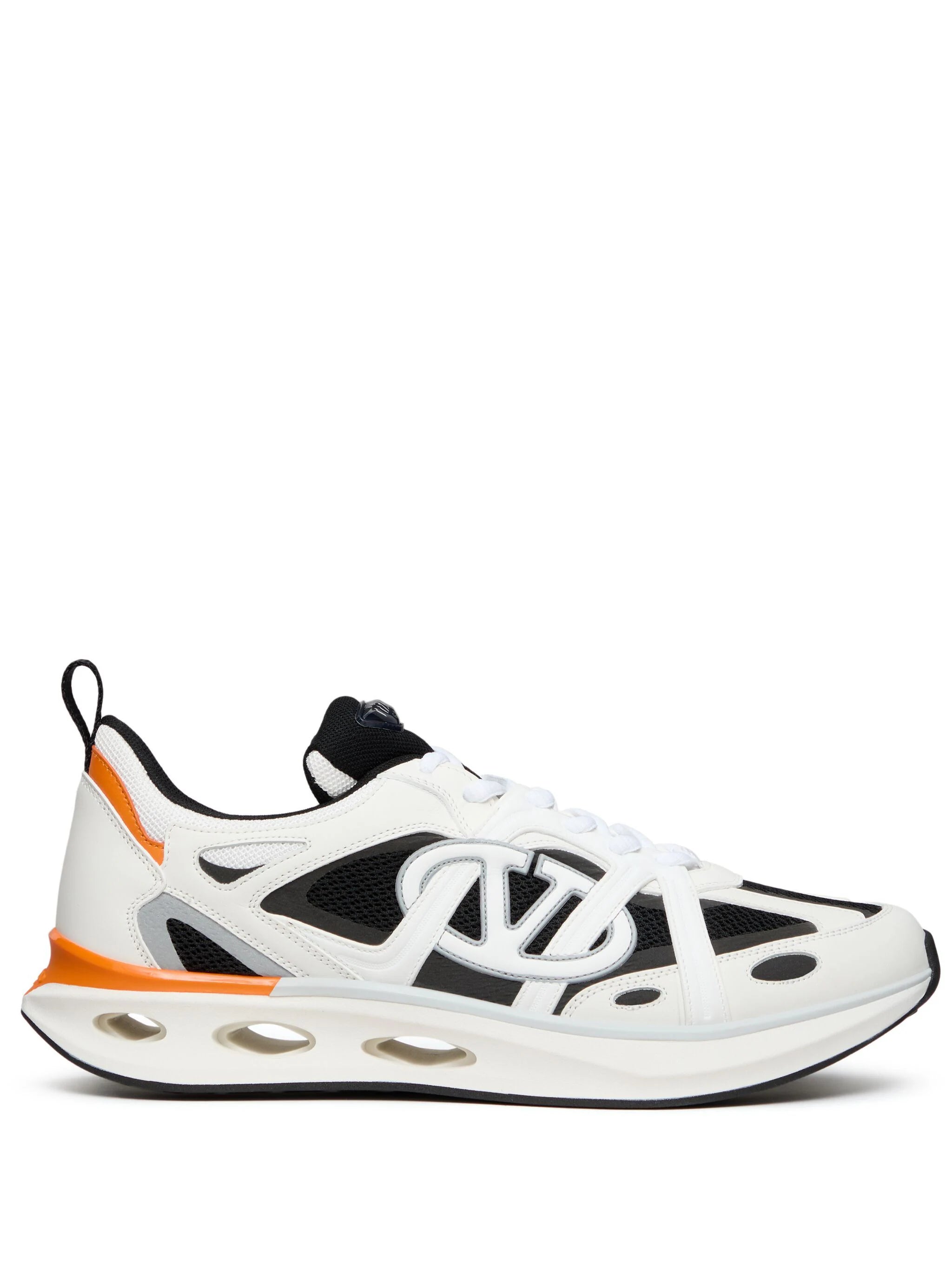 Valentino Garavani 5Y2S0I25 Man BIANCO-SP.ORANGE/BIA-NE/BIA-P. Sneakers - Zuklat