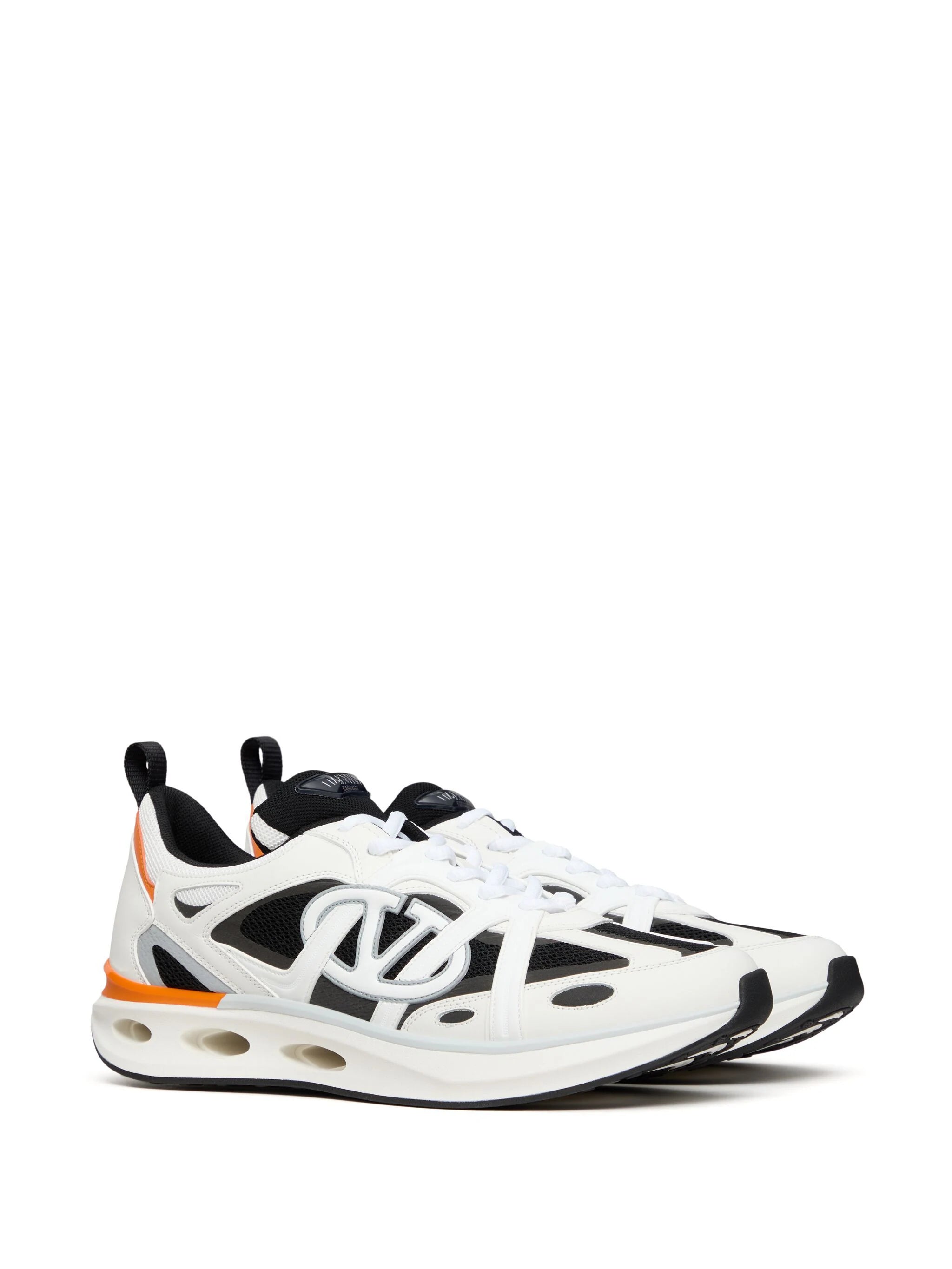 Valentino Garavani 5Y2S0I25 Man BIANCO-SP.ORANGE/BIA-NE/BIA-P. Sneakers - Zuklat