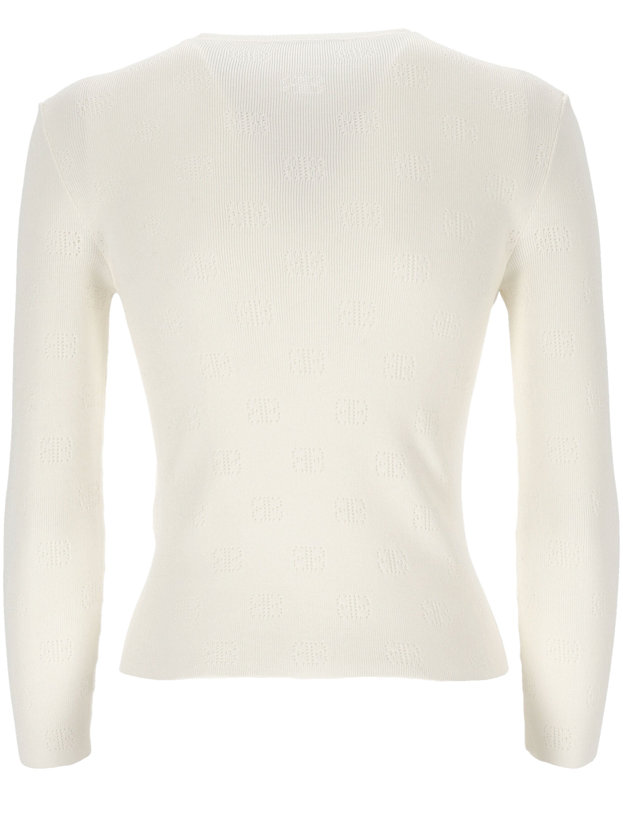 Balenciaga 793613 Woman White Sweaters - Zuklat