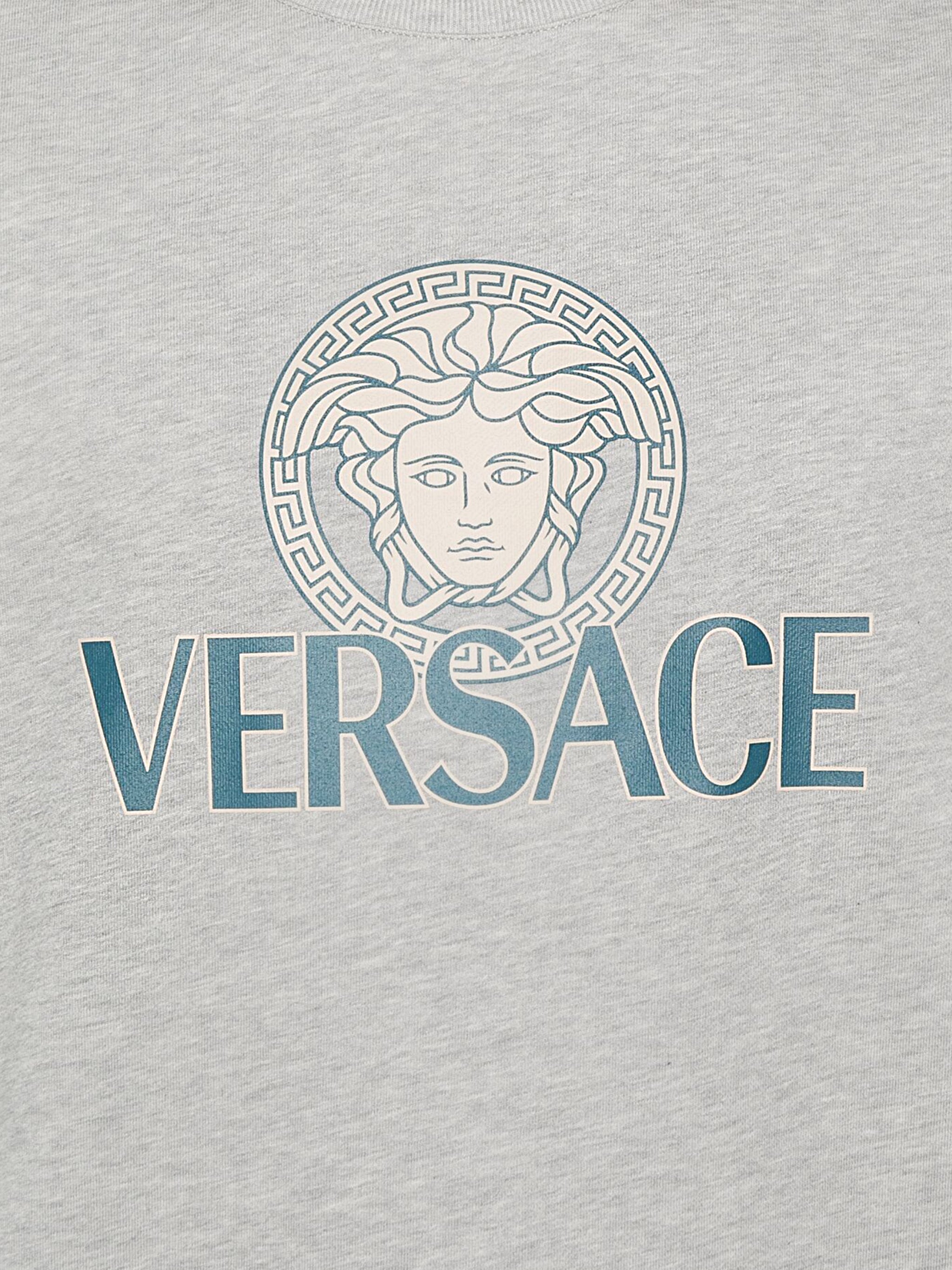 Versace 1013969 Man GRIGIO MELANGE CHIARO Sweaters - Zuklat