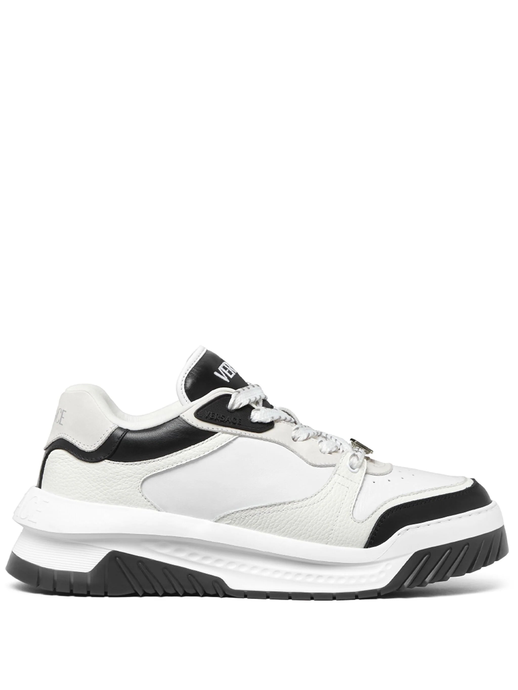 Versace 1015437 Man Nero+Bianco-Palladio Sneakers - Zuklat