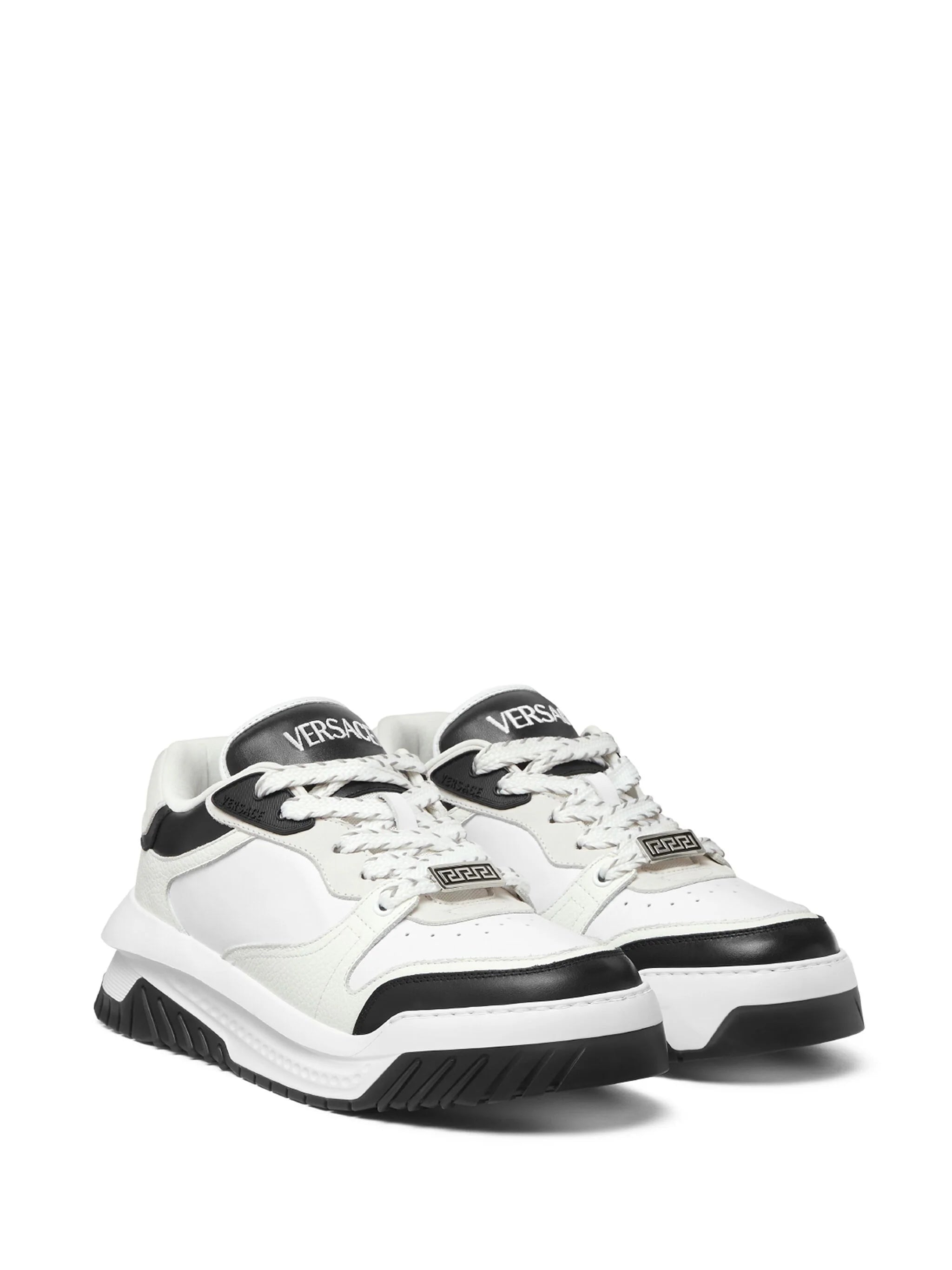 Versace 1015437 Man Nero+Bianco-Palladio Sneakers - Zuklat