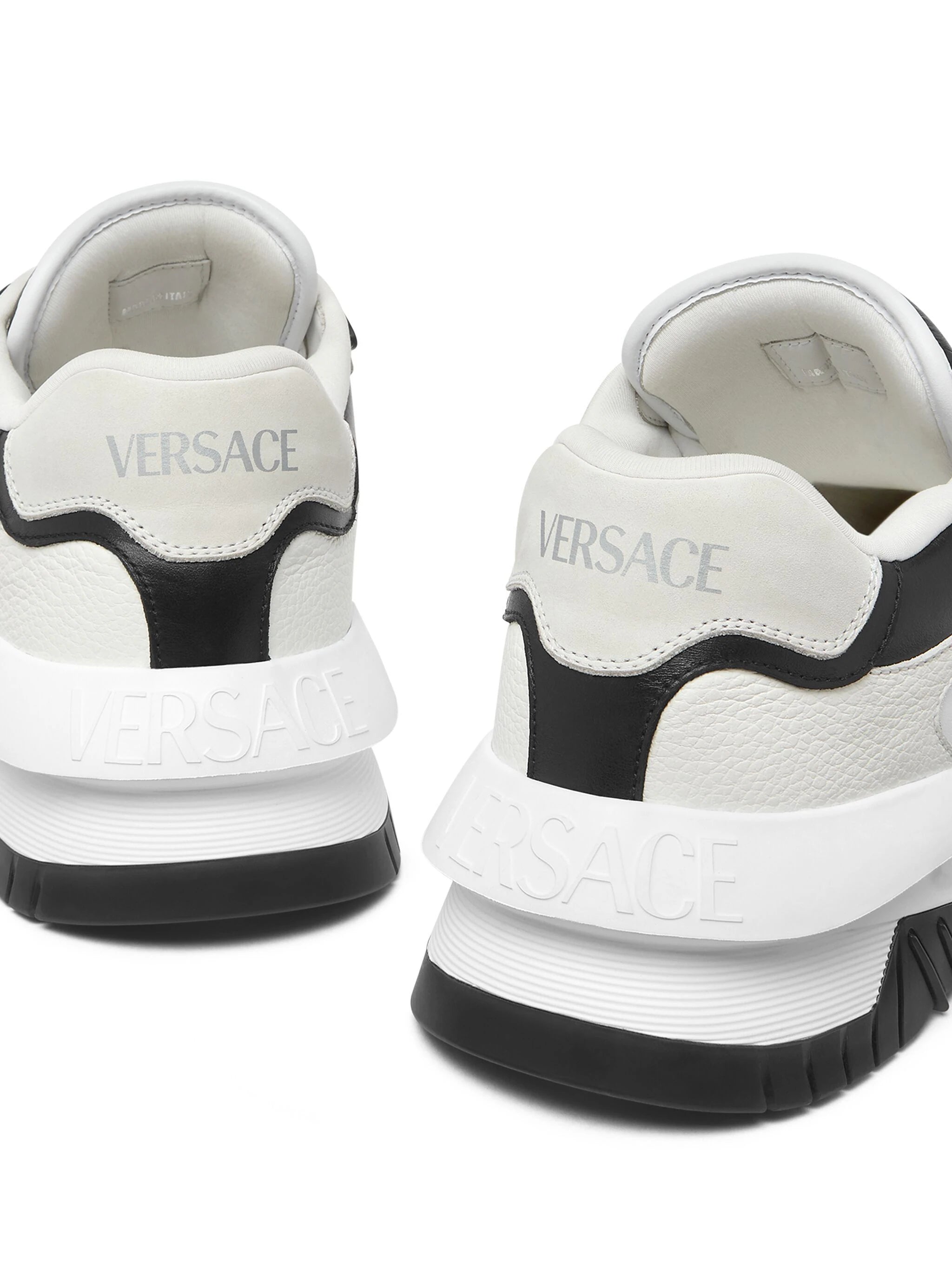 Versace 1015437 Man Nero+Bianco-Palladio Sneakers - Zuklat