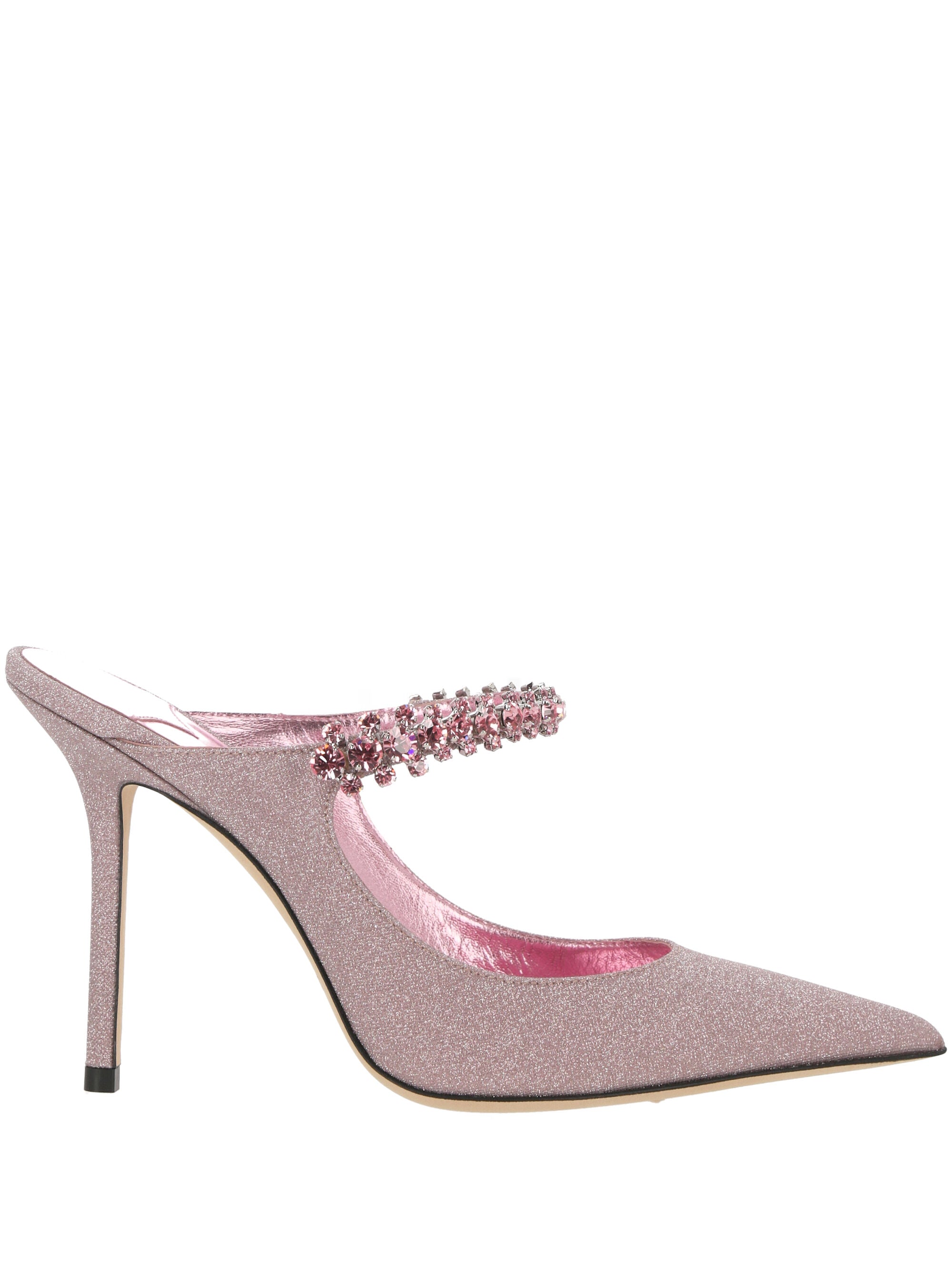 Jimmy Choo BING100 Woman Pink Flat shoes - Zuklat