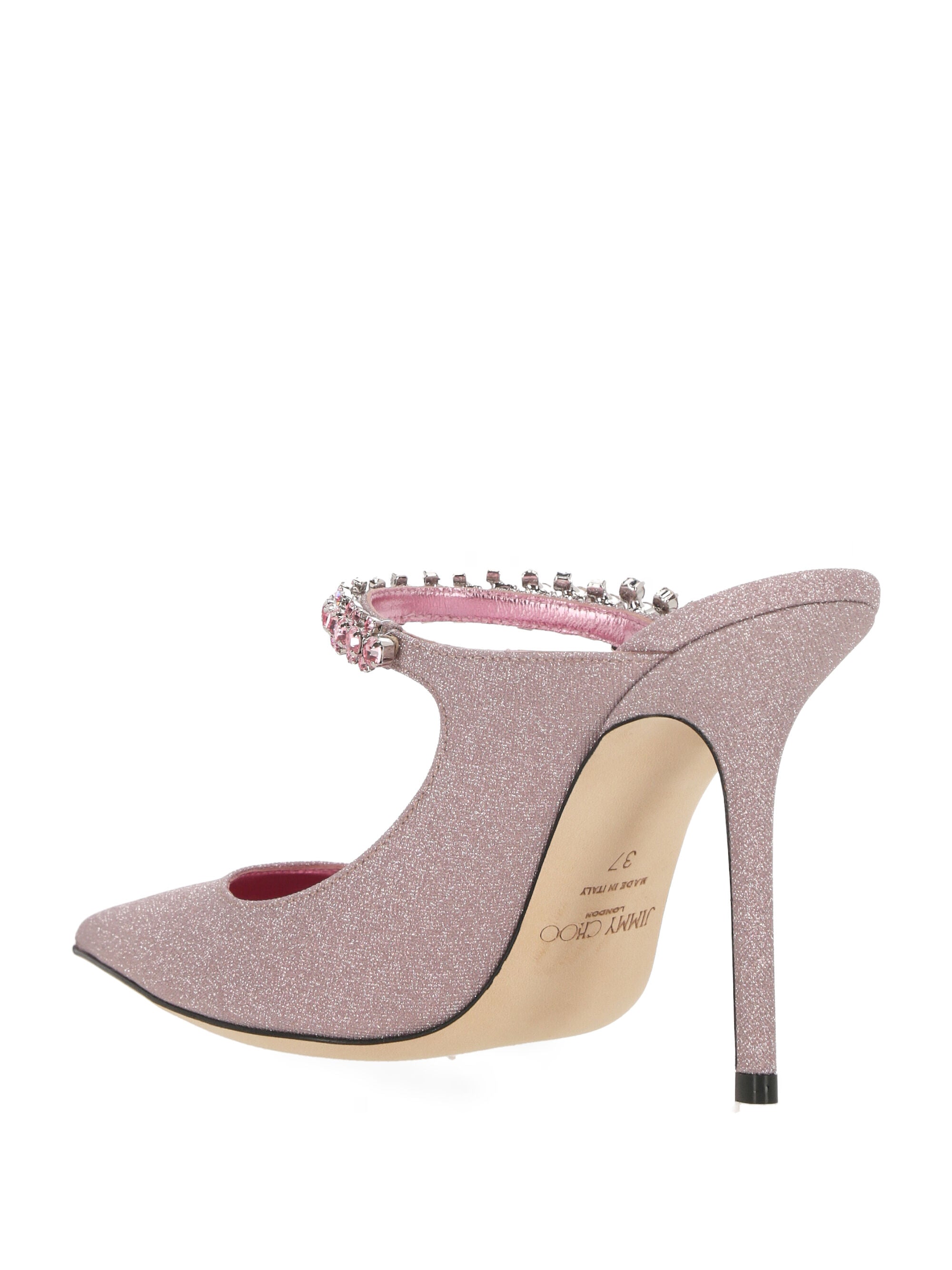 Jimmy Choo BING100 Woman Pink Flat shoes - Zuklat