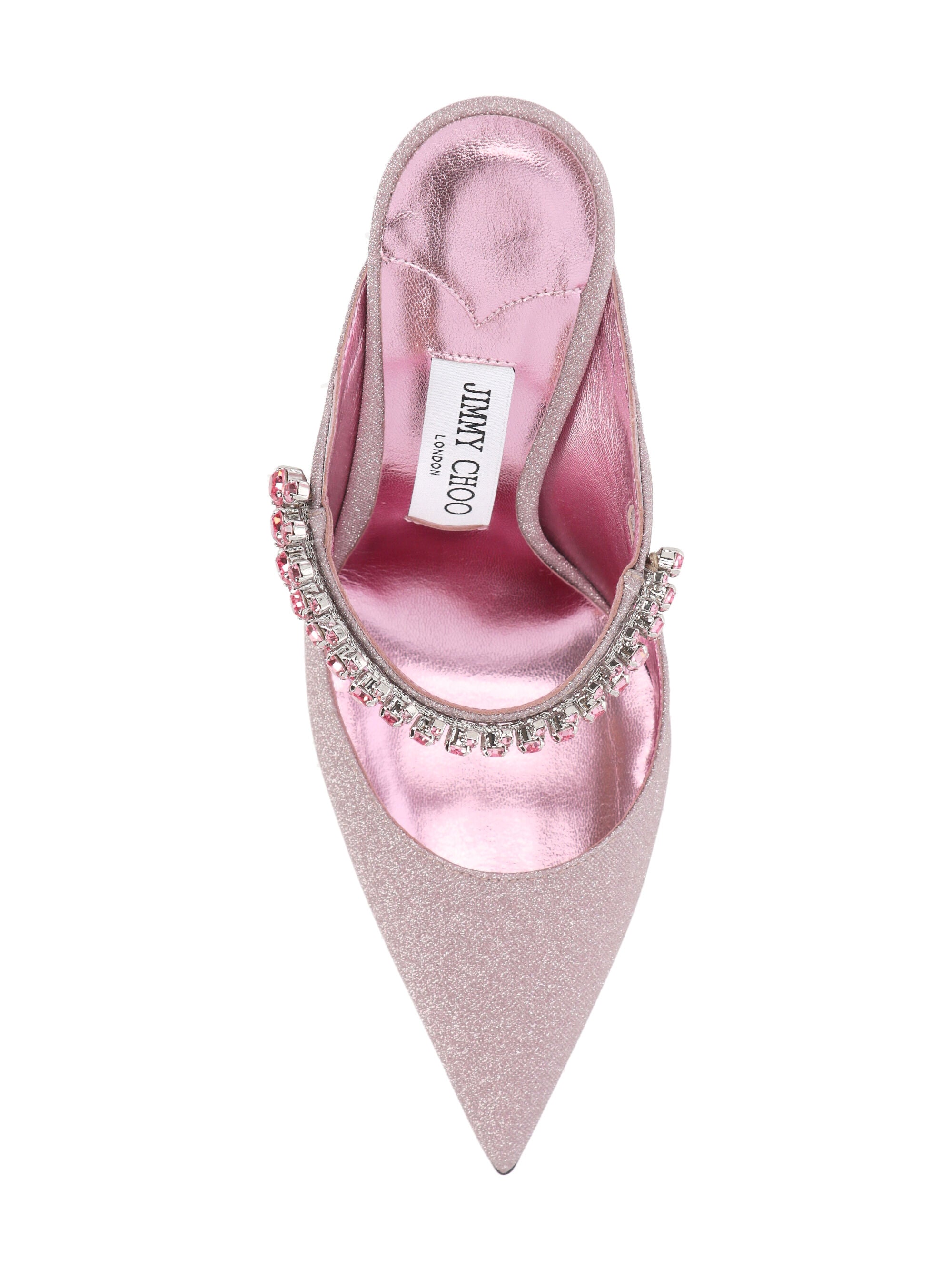 Jimmy Choo BING100 Woman Pink Flat shoes - Zuklat