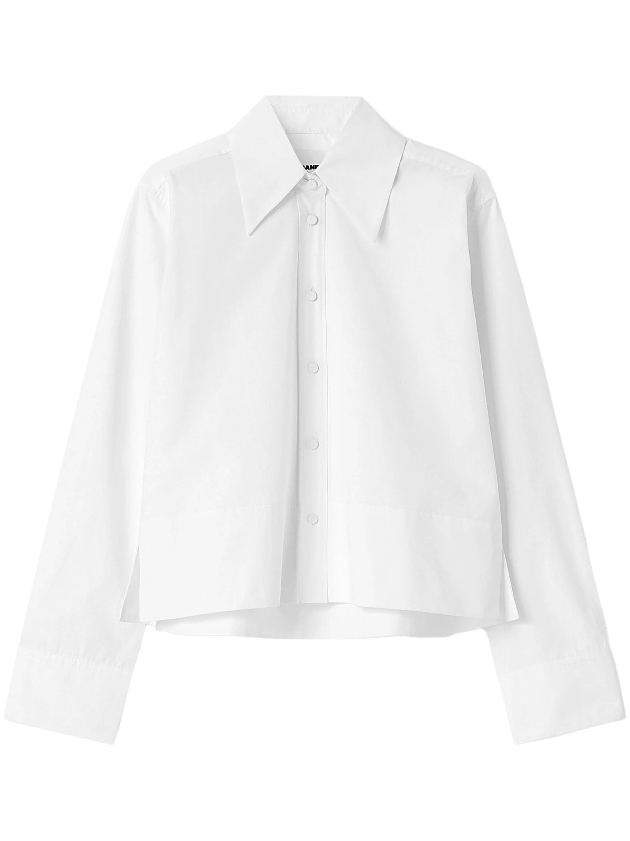 Jil Sander J02DL0199 Woman White Shirts - Zuklat