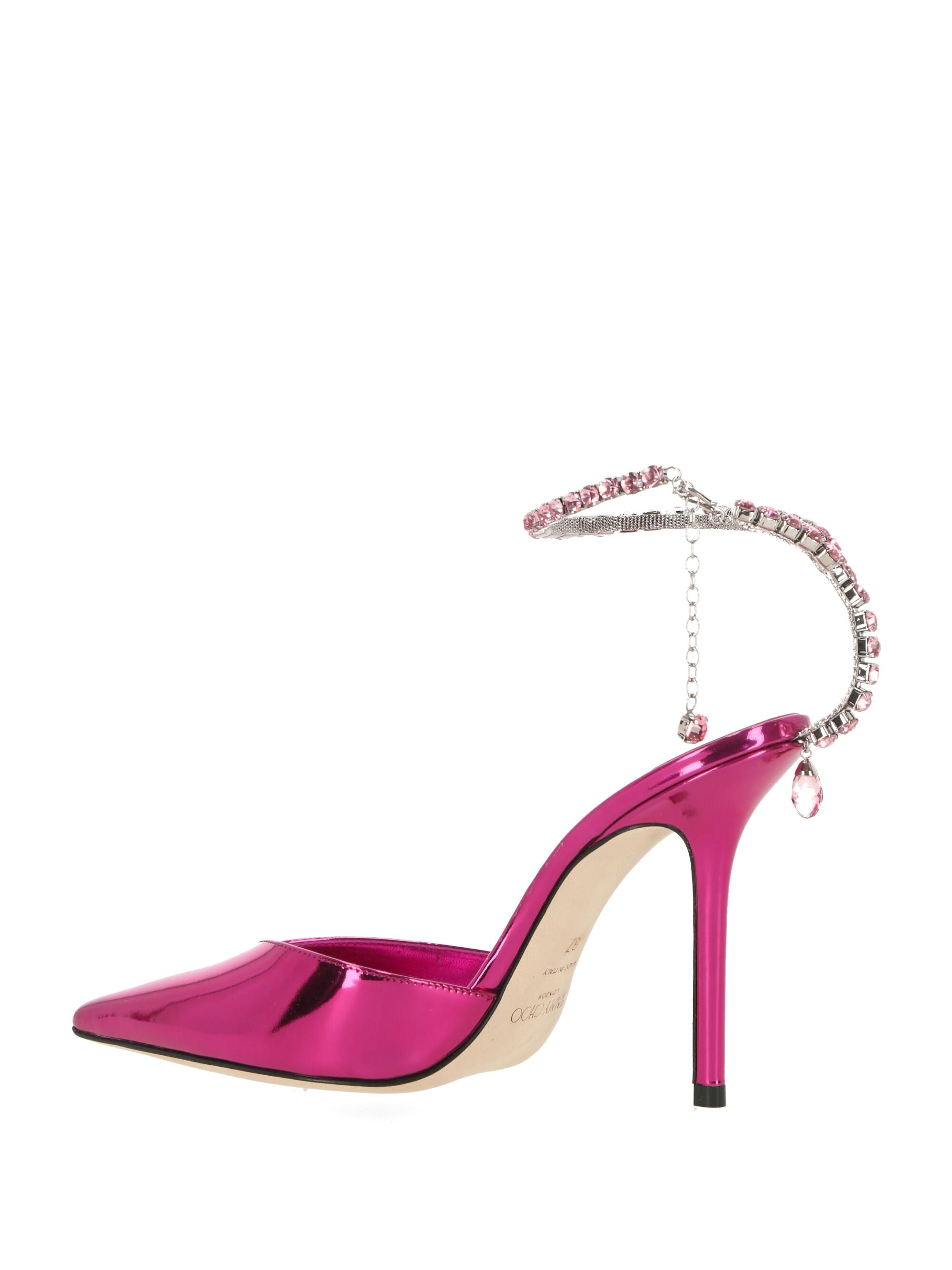 Jimmy Choo SAEDA100 Woman Pink Sandals - Zuklat