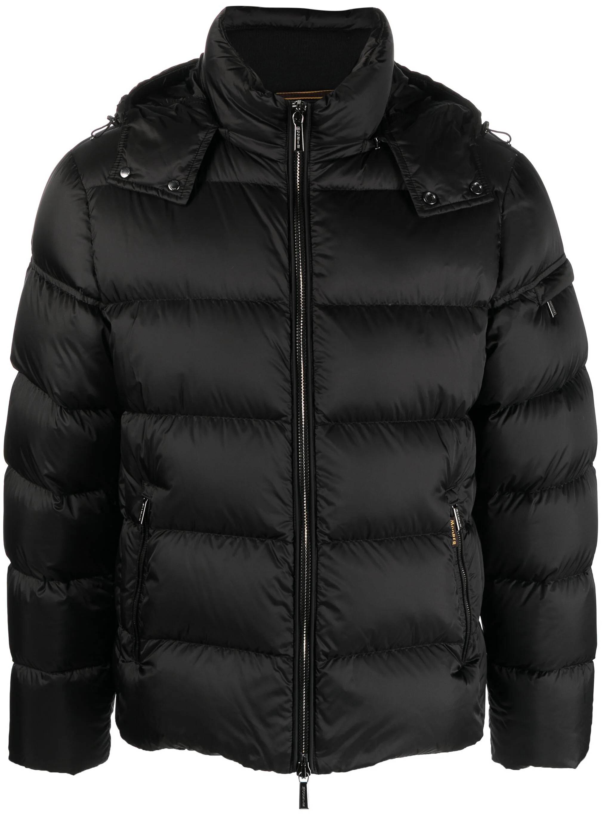 Moorer BRETT Man Black Jackets - Zuklat