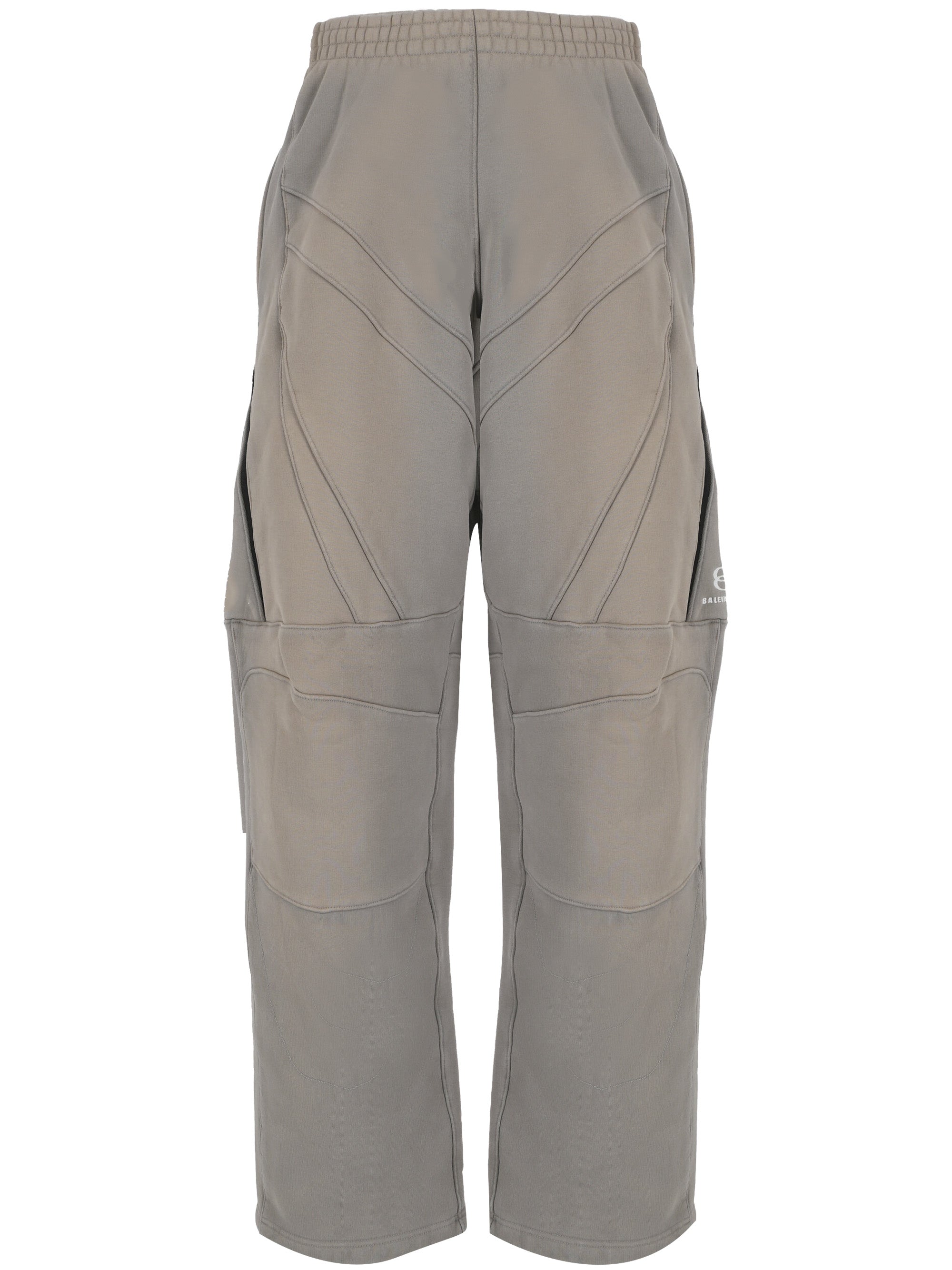 Balenciaga 792575 Man BALENCIA GREY/WHITE Trousers - Zuklat