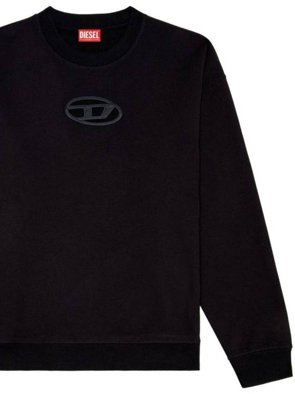 Diesel A15378 Man Black Sweaters - Zuklat