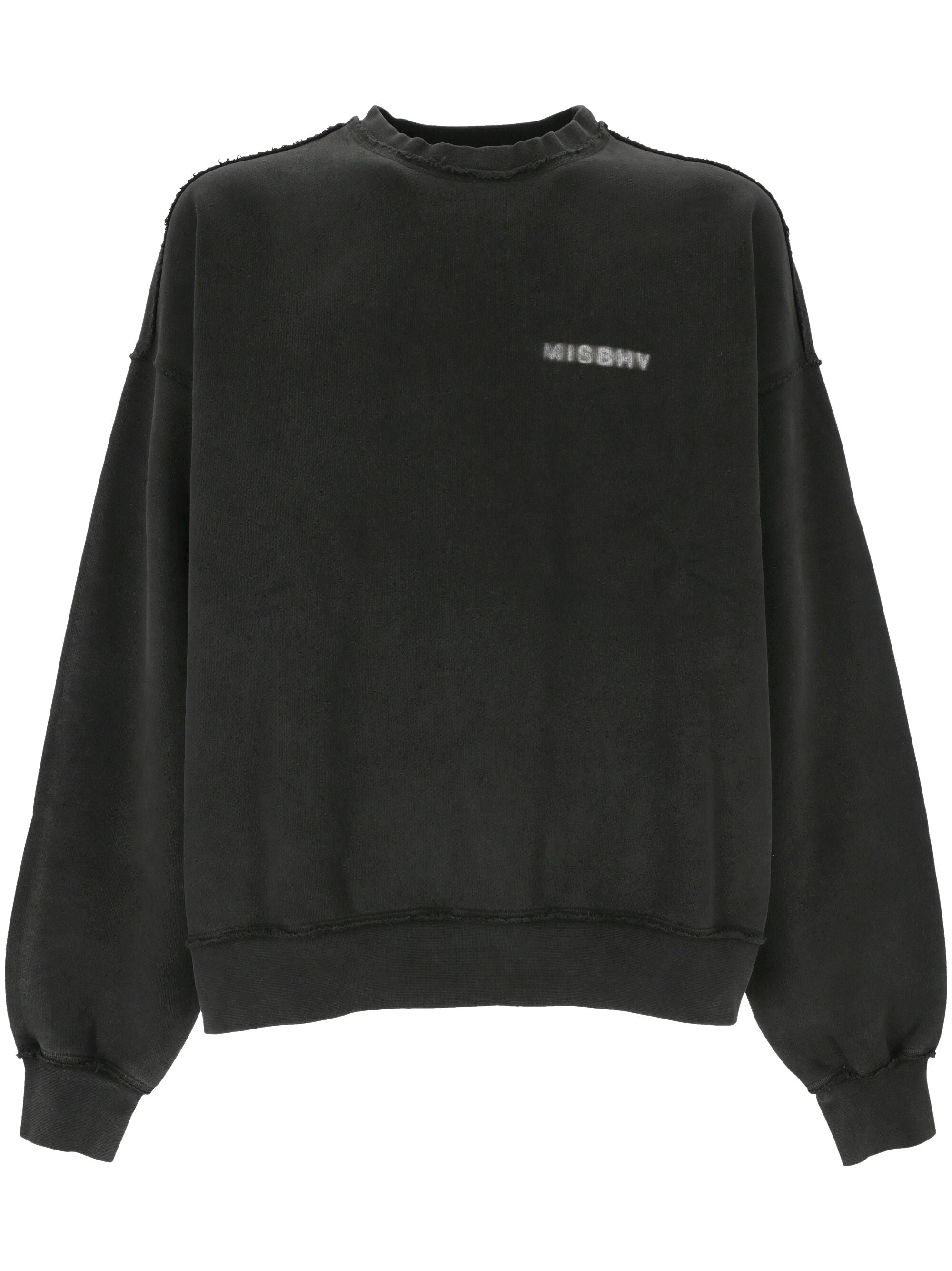 MISBHV 241M718 Man Black Sweaters - Zuklat