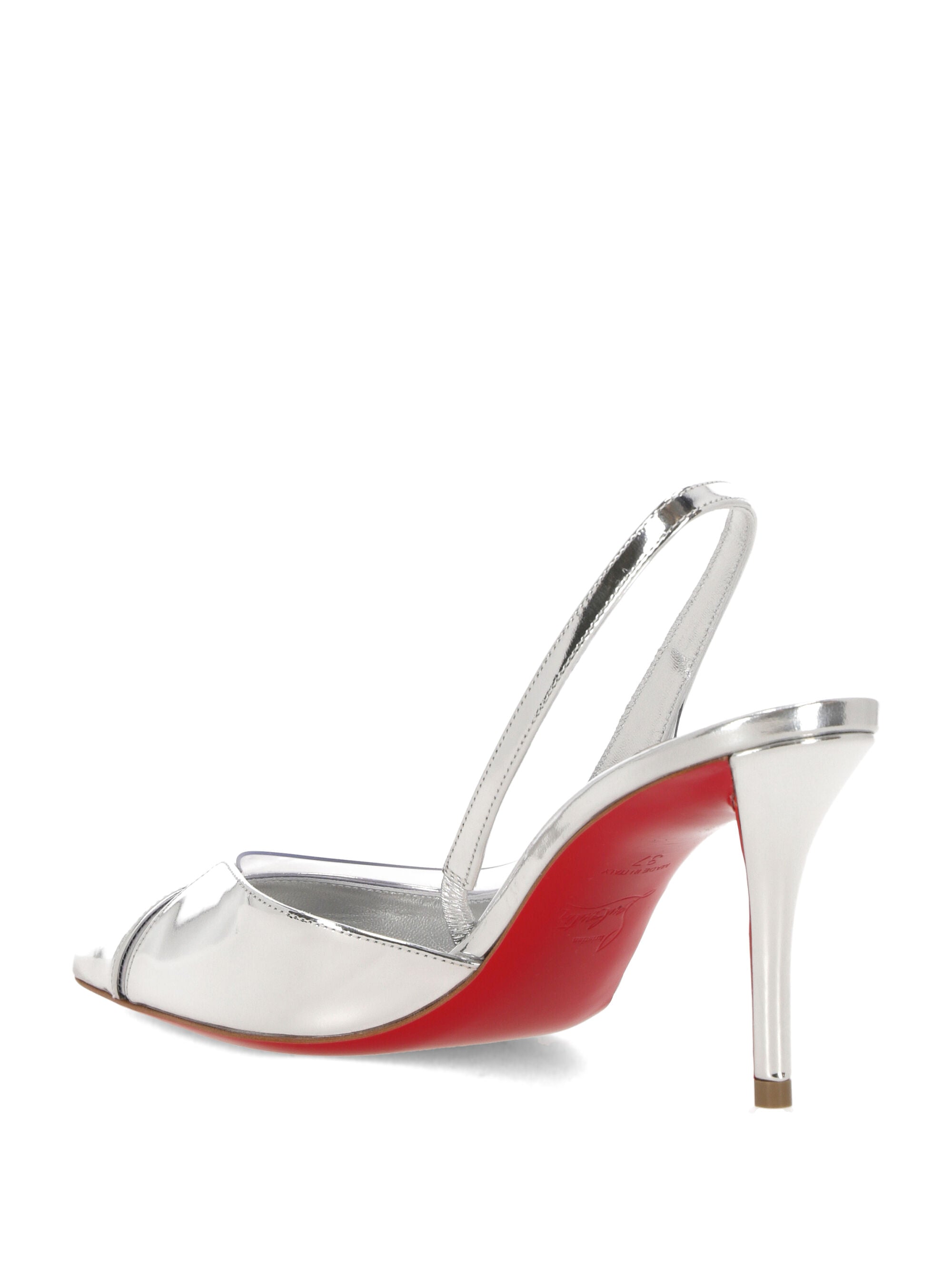 Christian Louboutin 3240221 Woman Silver/silver Sandals - Zuklat