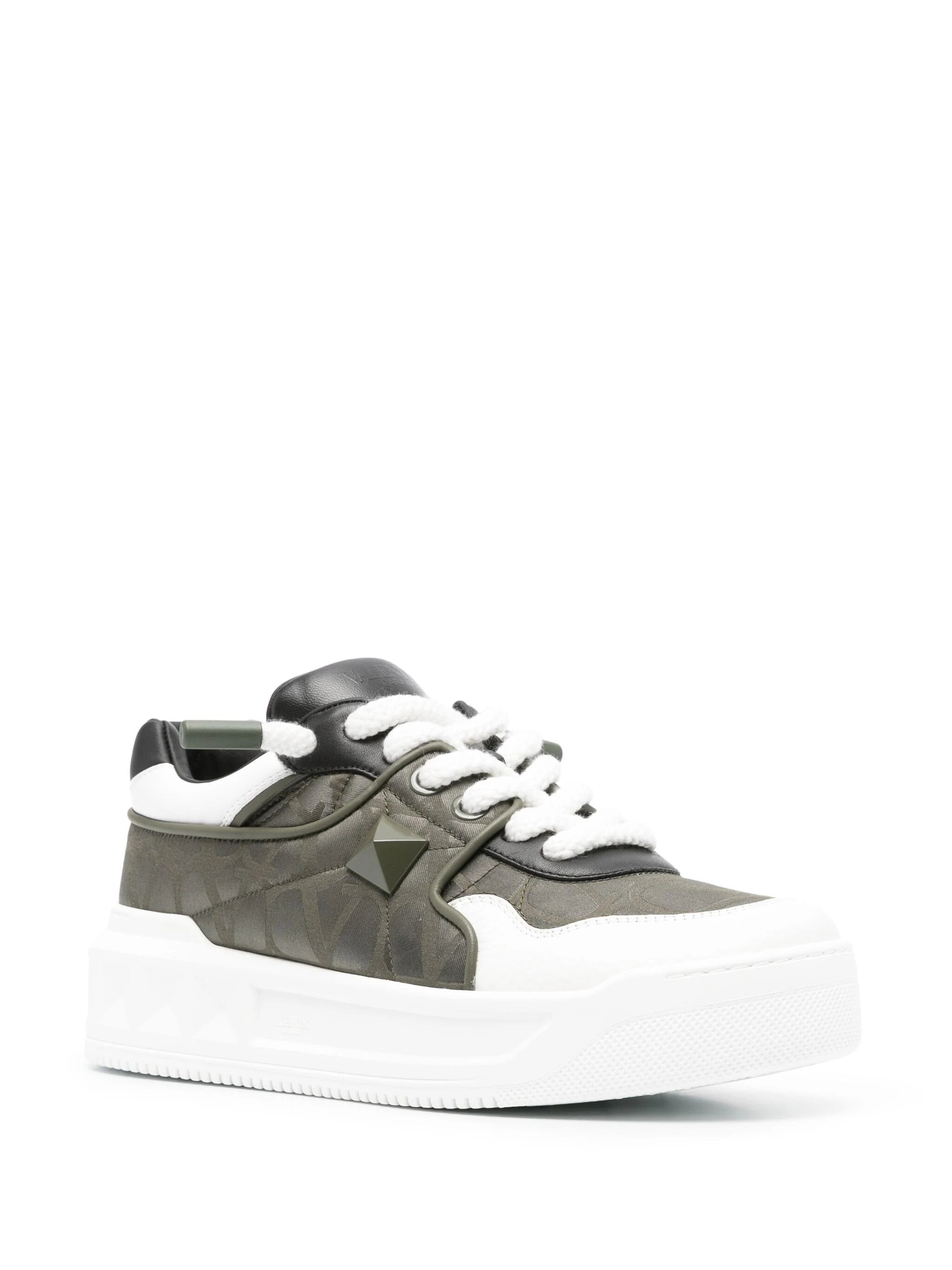 Valentino Garavani 5Y2S0G37 Man ARMY GREEN/NE-BIA-A.GR-OAS/BIA Sneakers - Zuklat