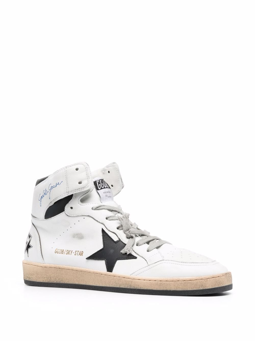 Golden Goose GMF00230 Man White Sneakers - Zuklat