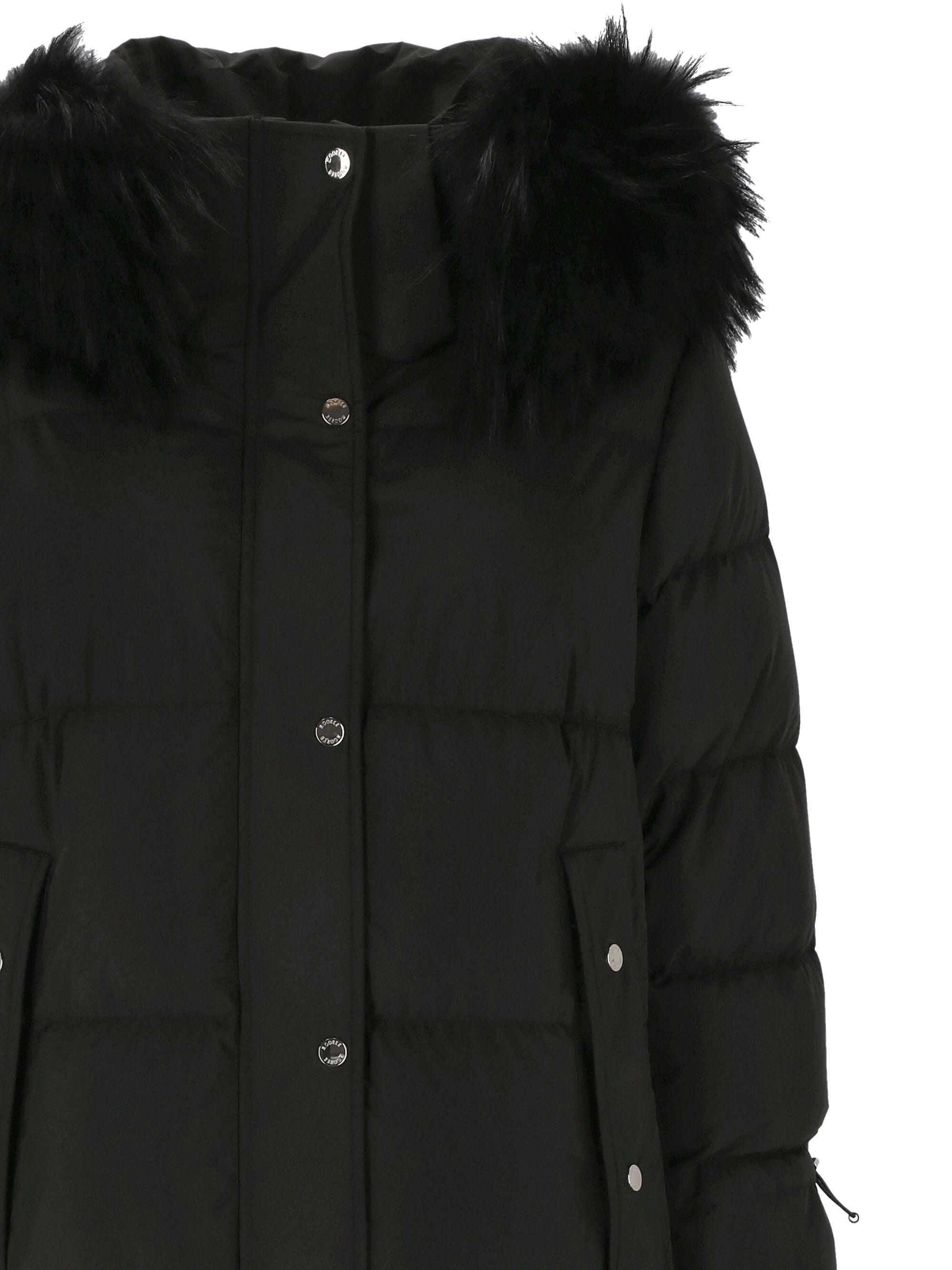 Moorer BREUIL Woman Black Coats - Zuklat