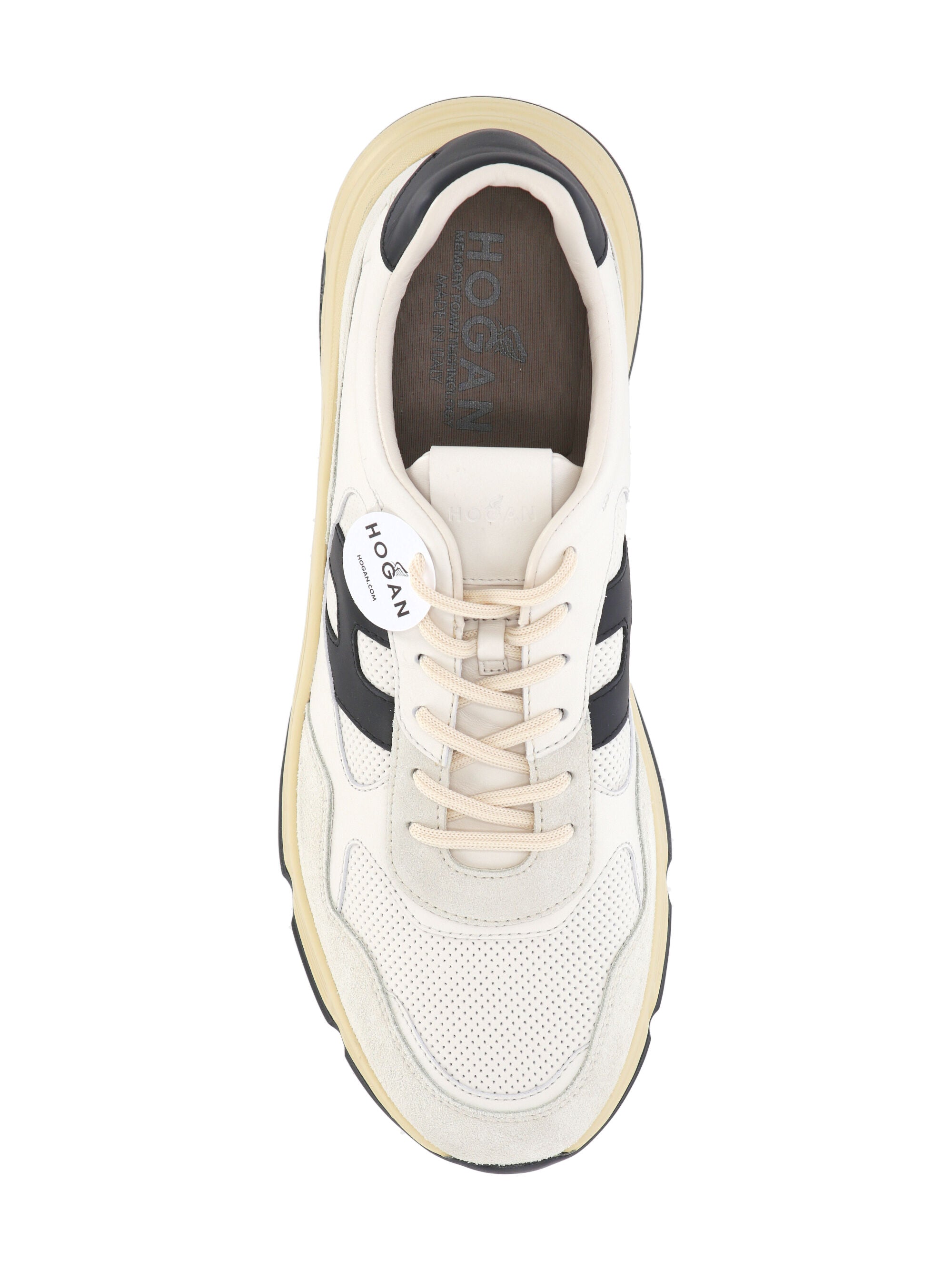 Hogan HXM5630ER90ODZ Man White Sneakers - Zuklat