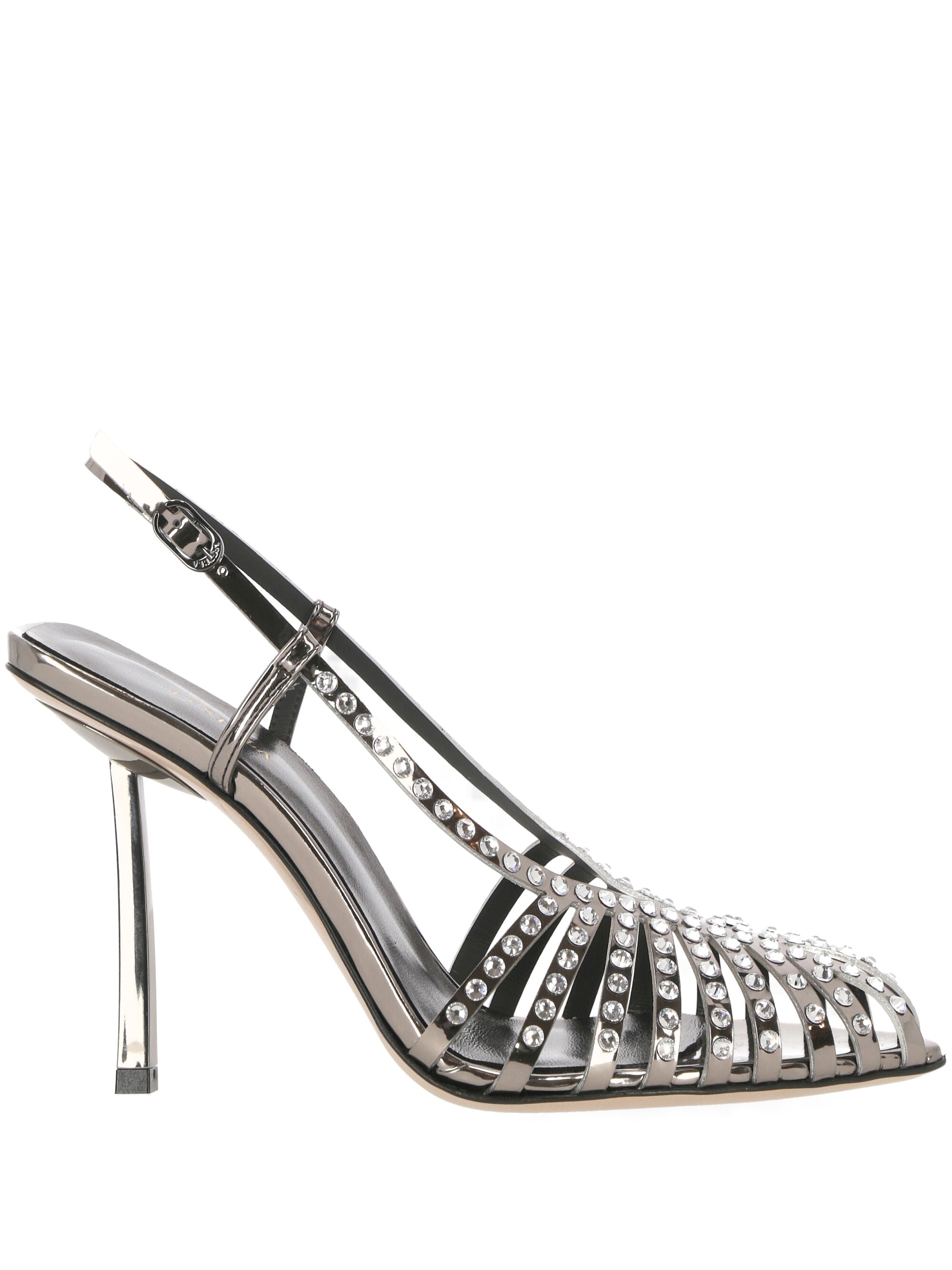 Le Silla 3404C090BX Woman Silver Sandals - Zuklat