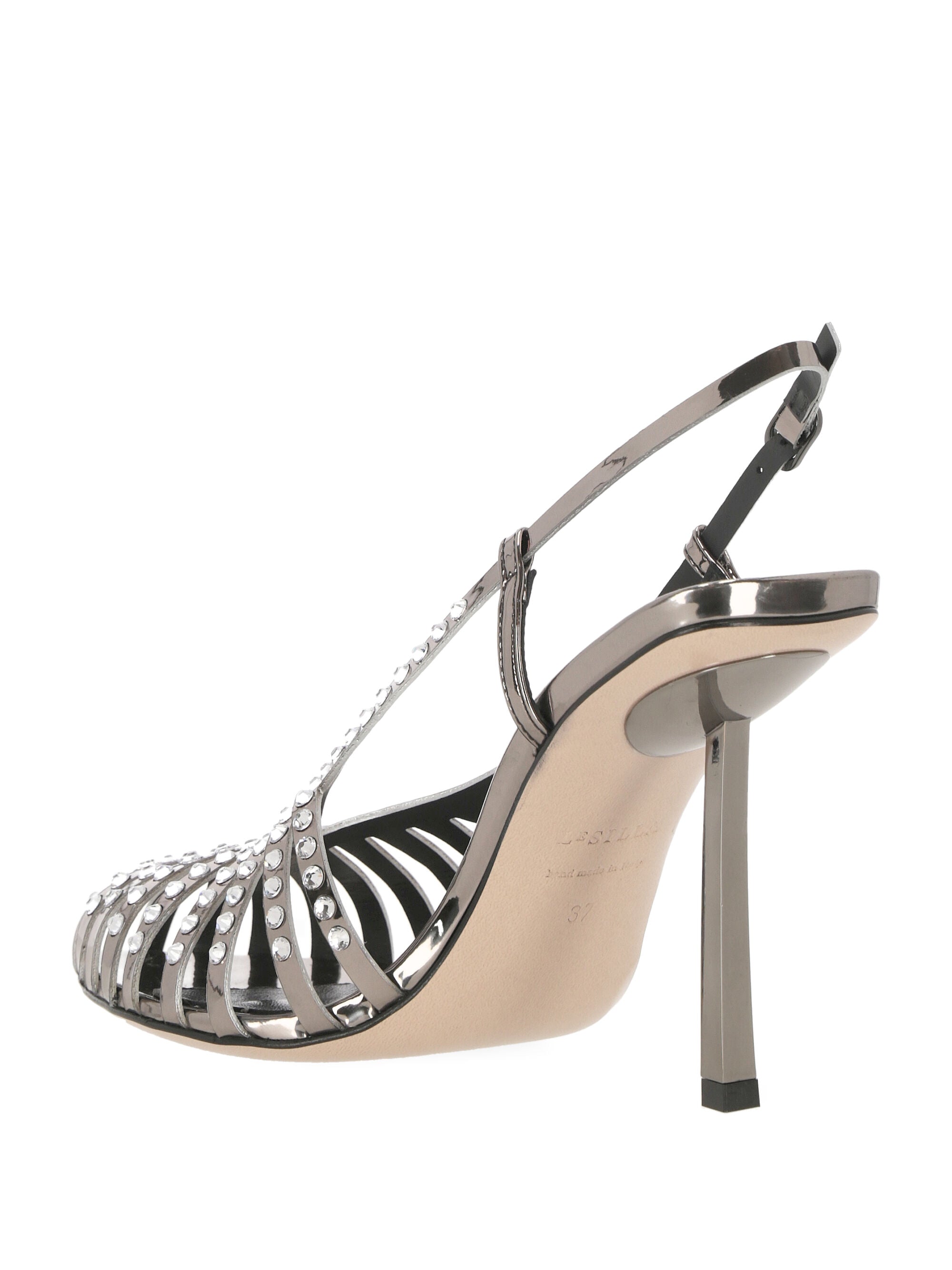 Le Silla 3404C090BX Woman Silver Sandals - Zuklat