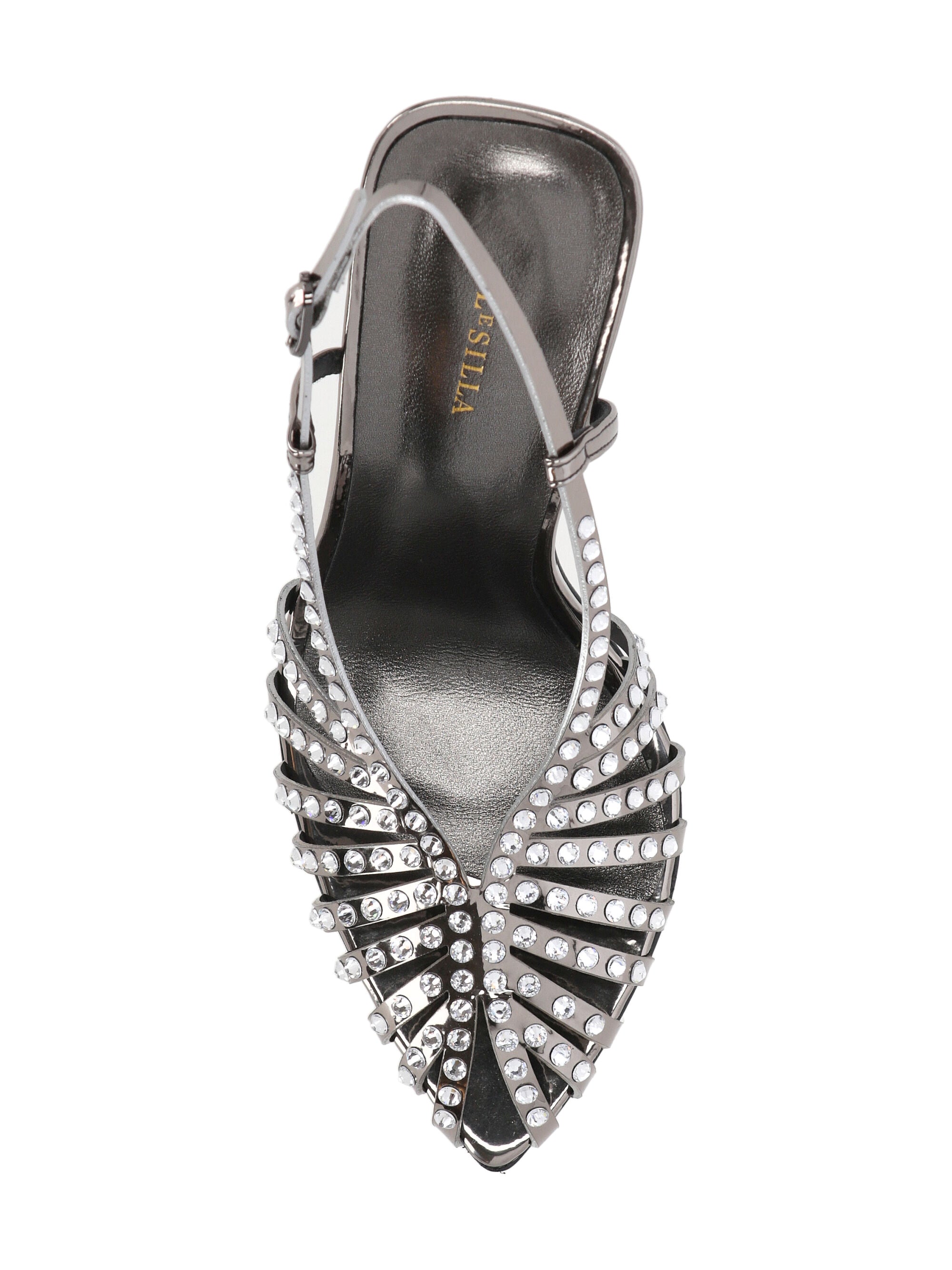 Le Silla 3404C090BX Woman Silver Sandals - Zuklat