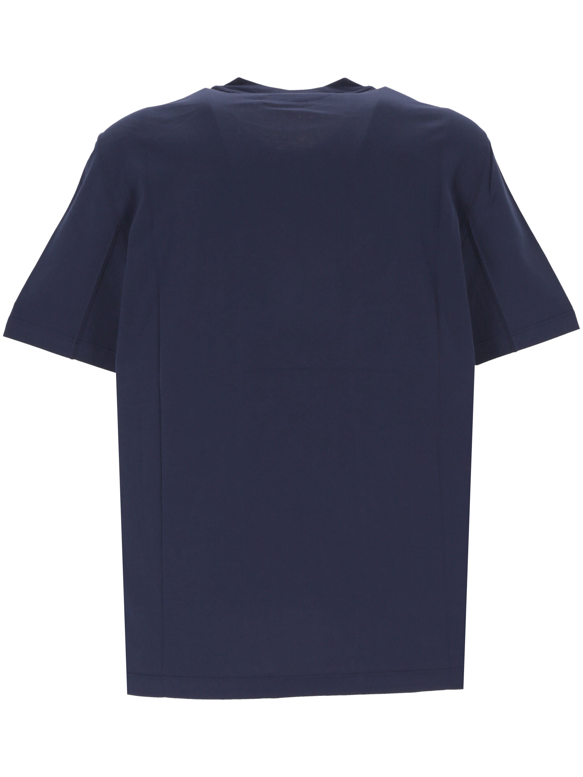 Brunello Cucinelli M0B138440 Man Blue T-shirts and Polos - Zuklat