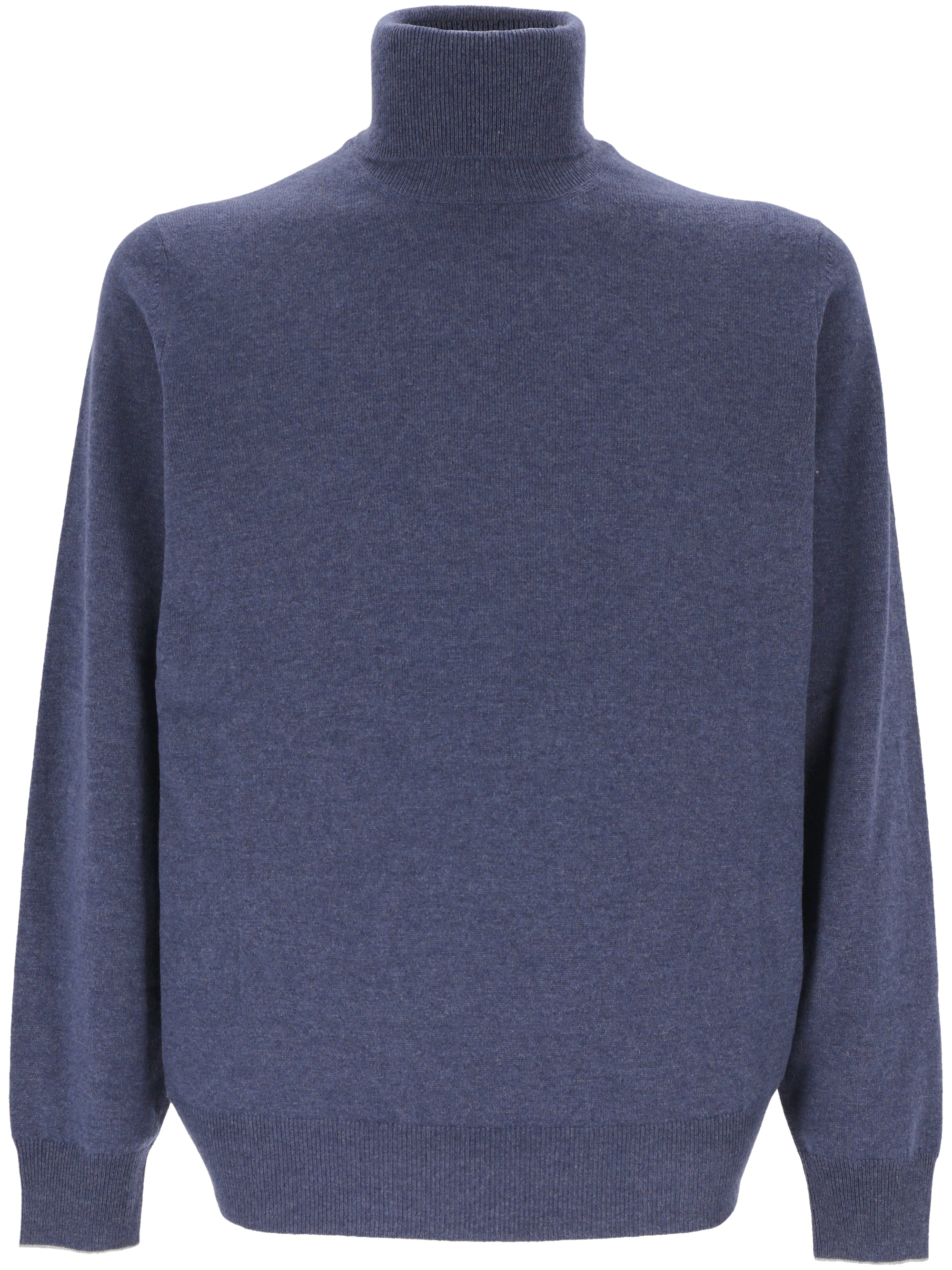 Brunello Cucinelli M2200103 Man Blue Sweaters - Zuklat