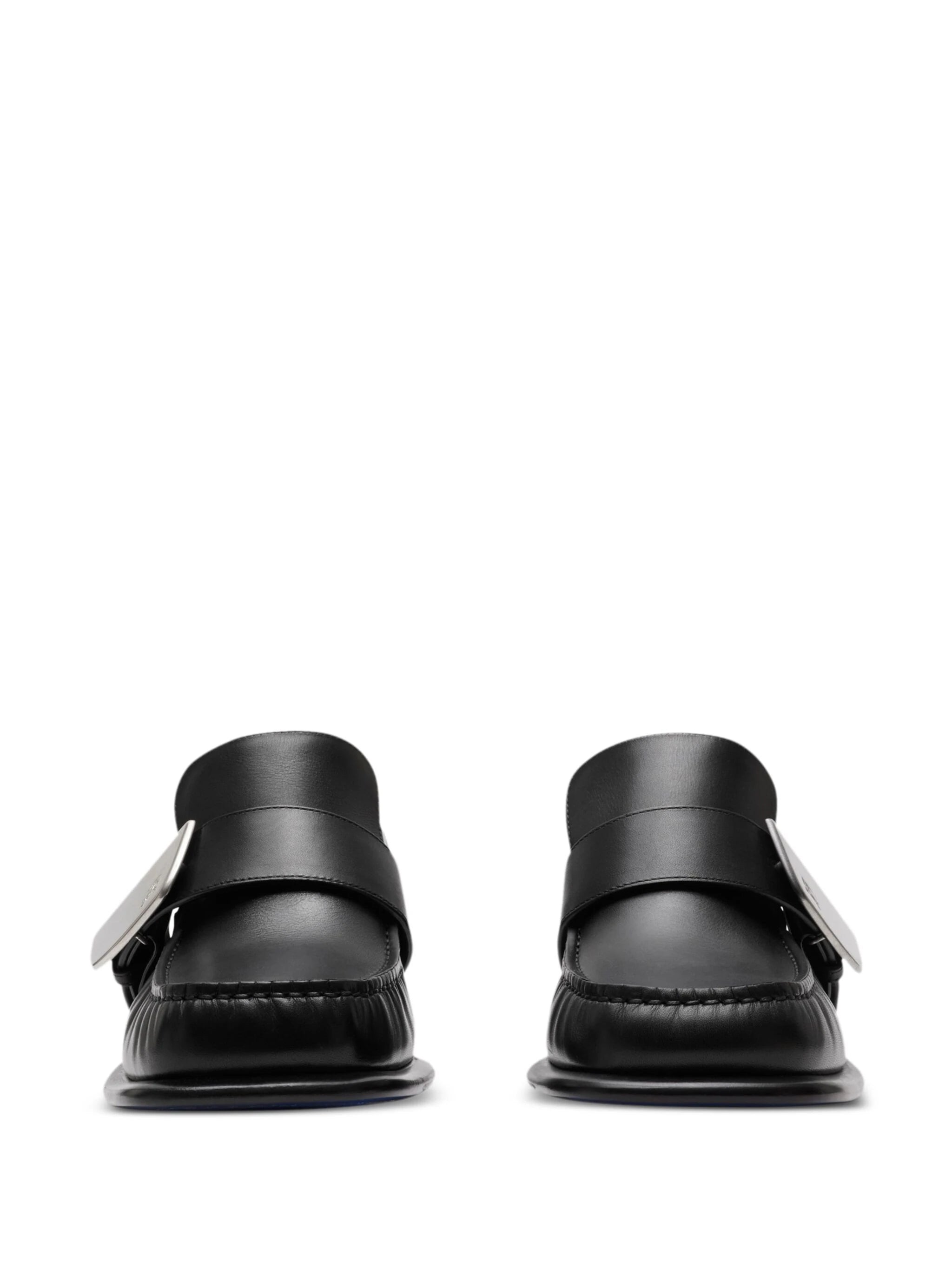 Burberry 8092911 Woman Black Flat shoes - Zuklat