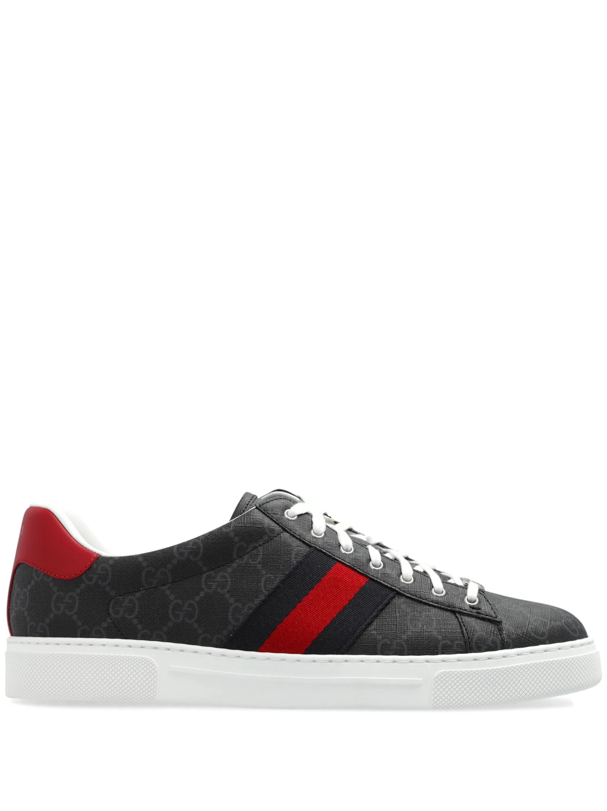 Gucci 760775 Man BLACK/BRB/HI.RED Sneakers - Zuklat