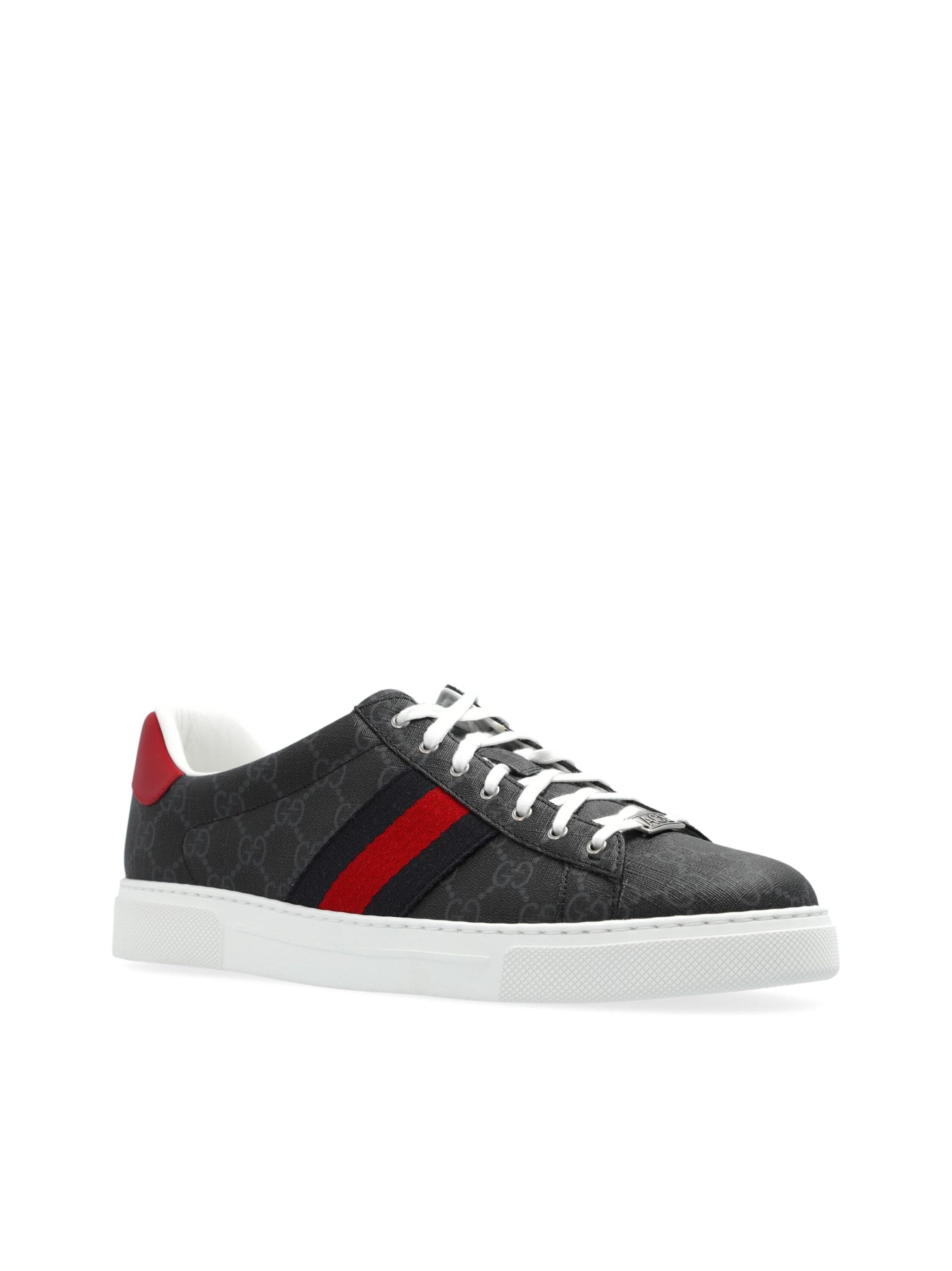 Gucci 760775 Man BLACK/BRB/HI.RED Sneakers - Zuklat