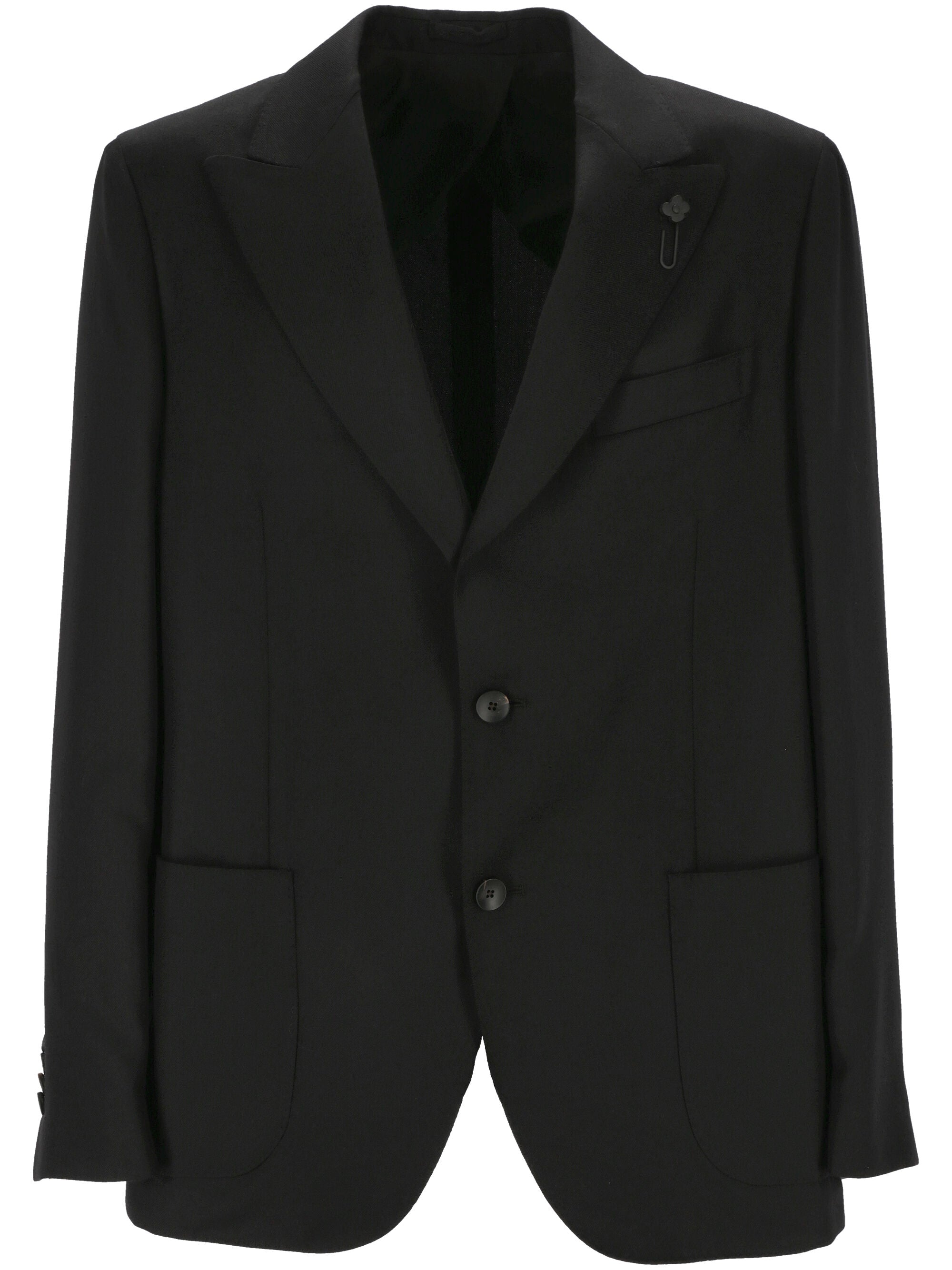 Lardini IV688AE Man Black Jackets - Zuklat