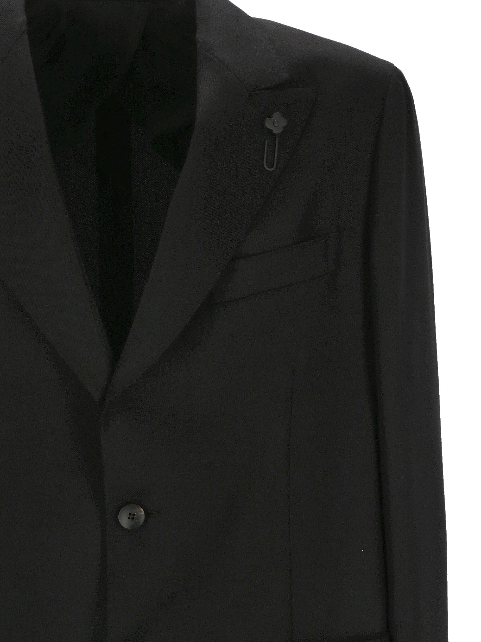 Lardini IV688AE Man Black Jackets - Zuklat