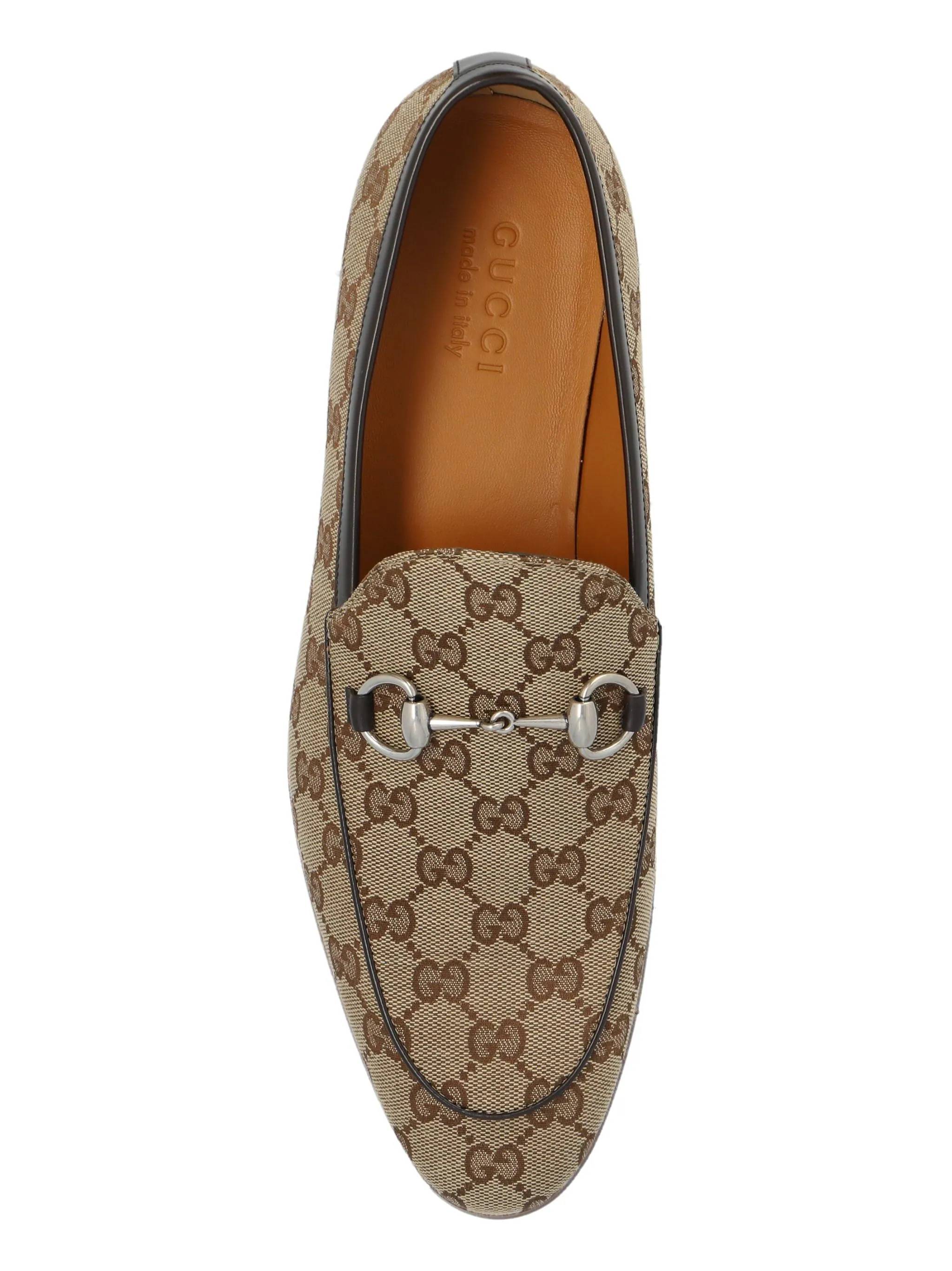 Gucci 795117 Man BEIGE/EBONY/COCOA Flat shoes - Zuklat