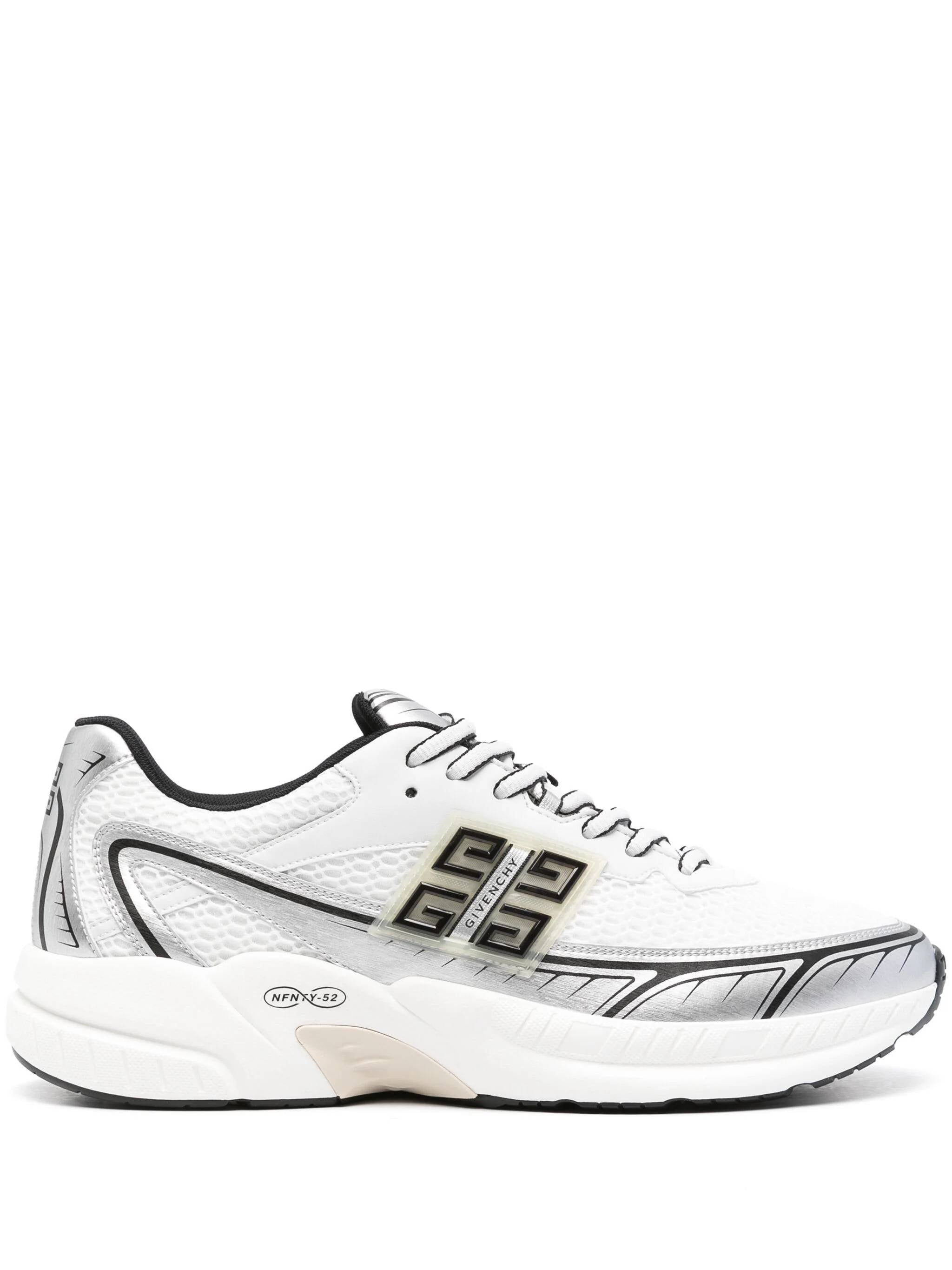 Givenchy BH00AG Man WHITE/SILVERY Sneakers - Zuklat