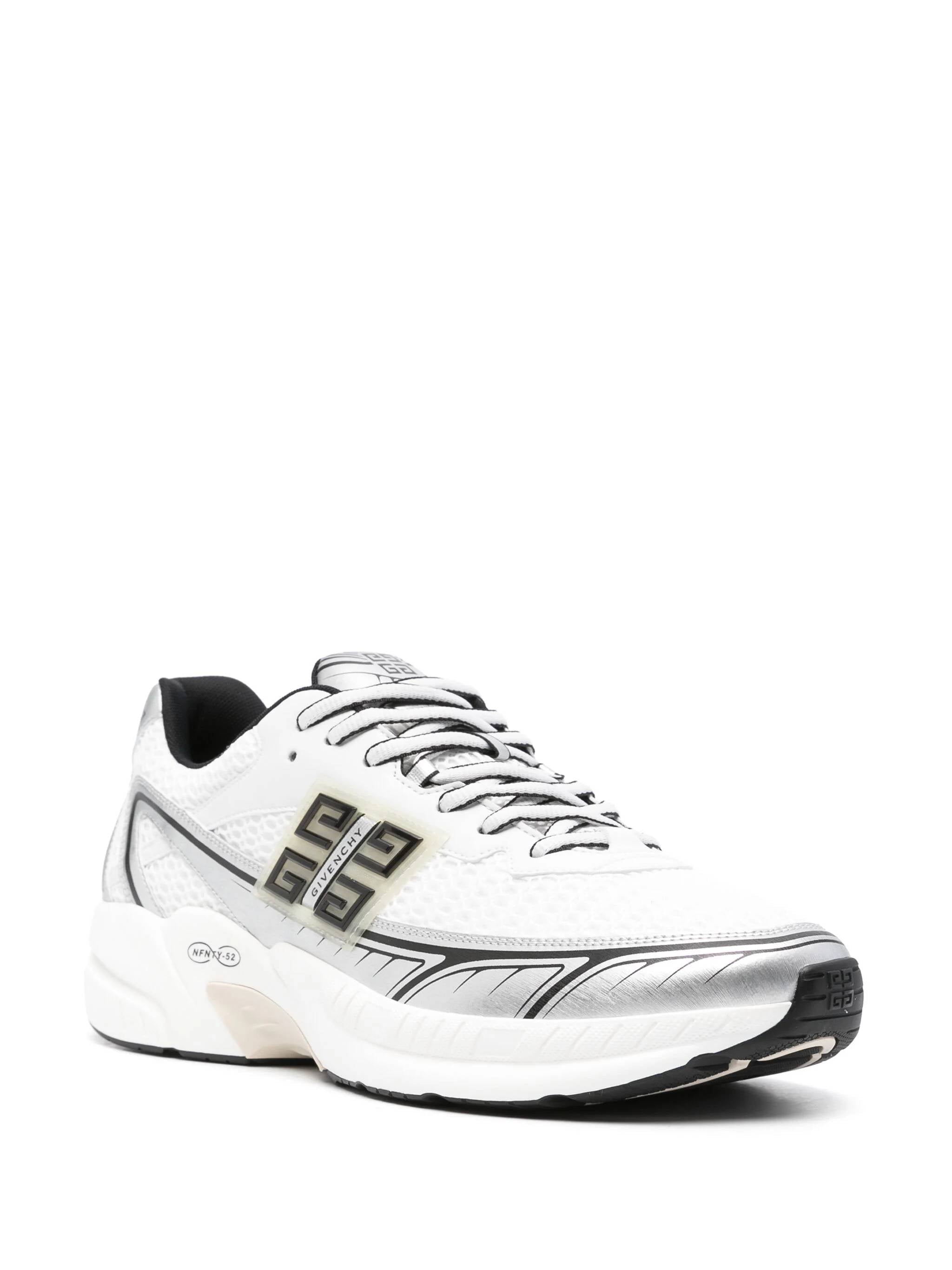 Givenchy BH00AG Man WHITE/SILVERY Sneakers - Zuklat