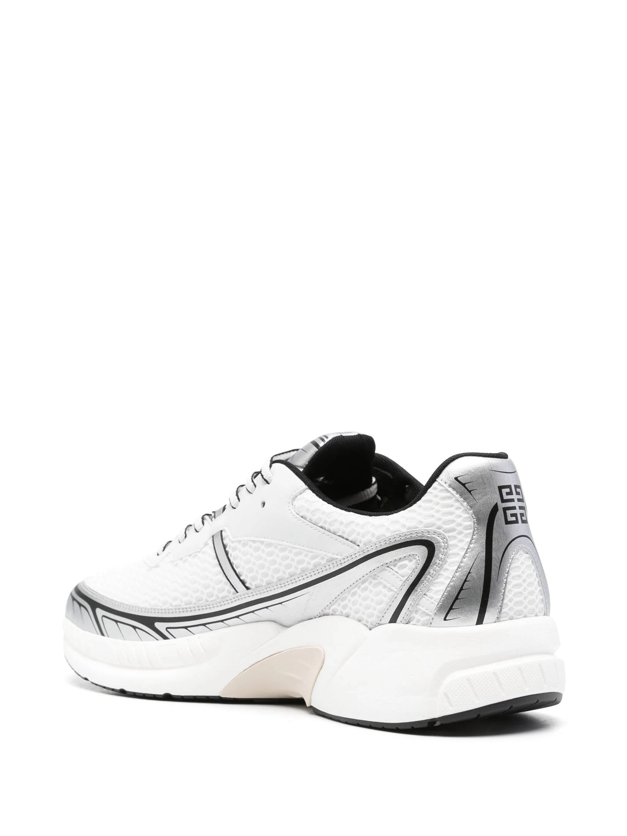 Givenchy BH00AG Man WHITE/SILVERY Sneakers - Zuklat