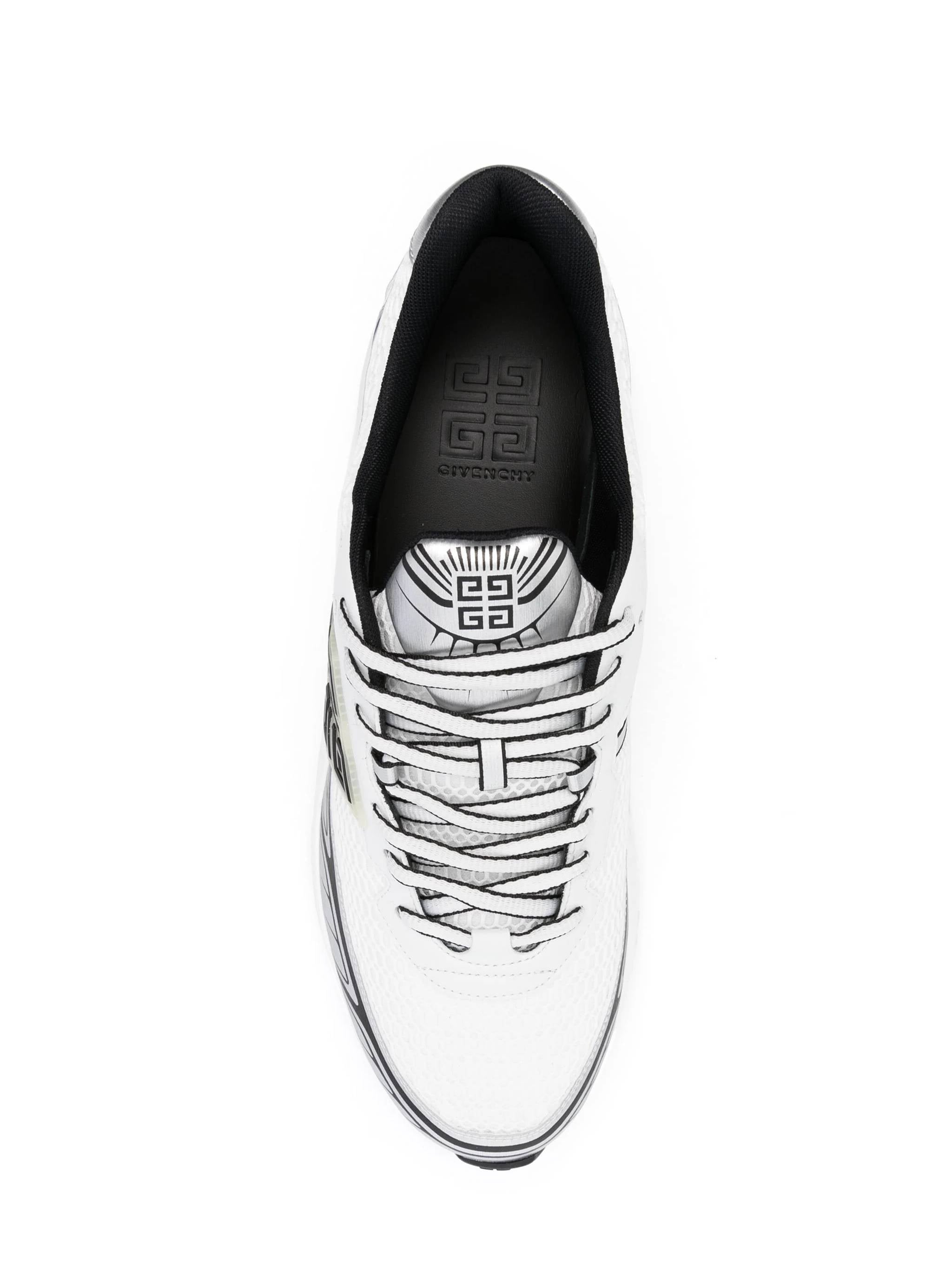 Givenchy BH00AG Man WHITE/SILVERY Sneakers - Zuklat