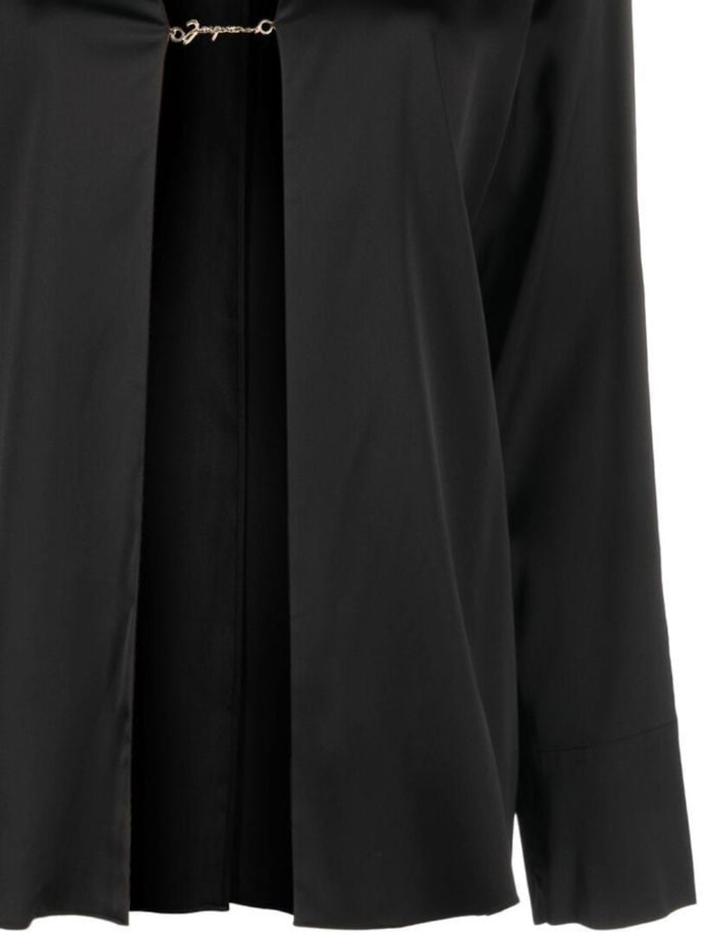 JACQUEMUS 213SH103 Woman Black Shirts - Zuklat