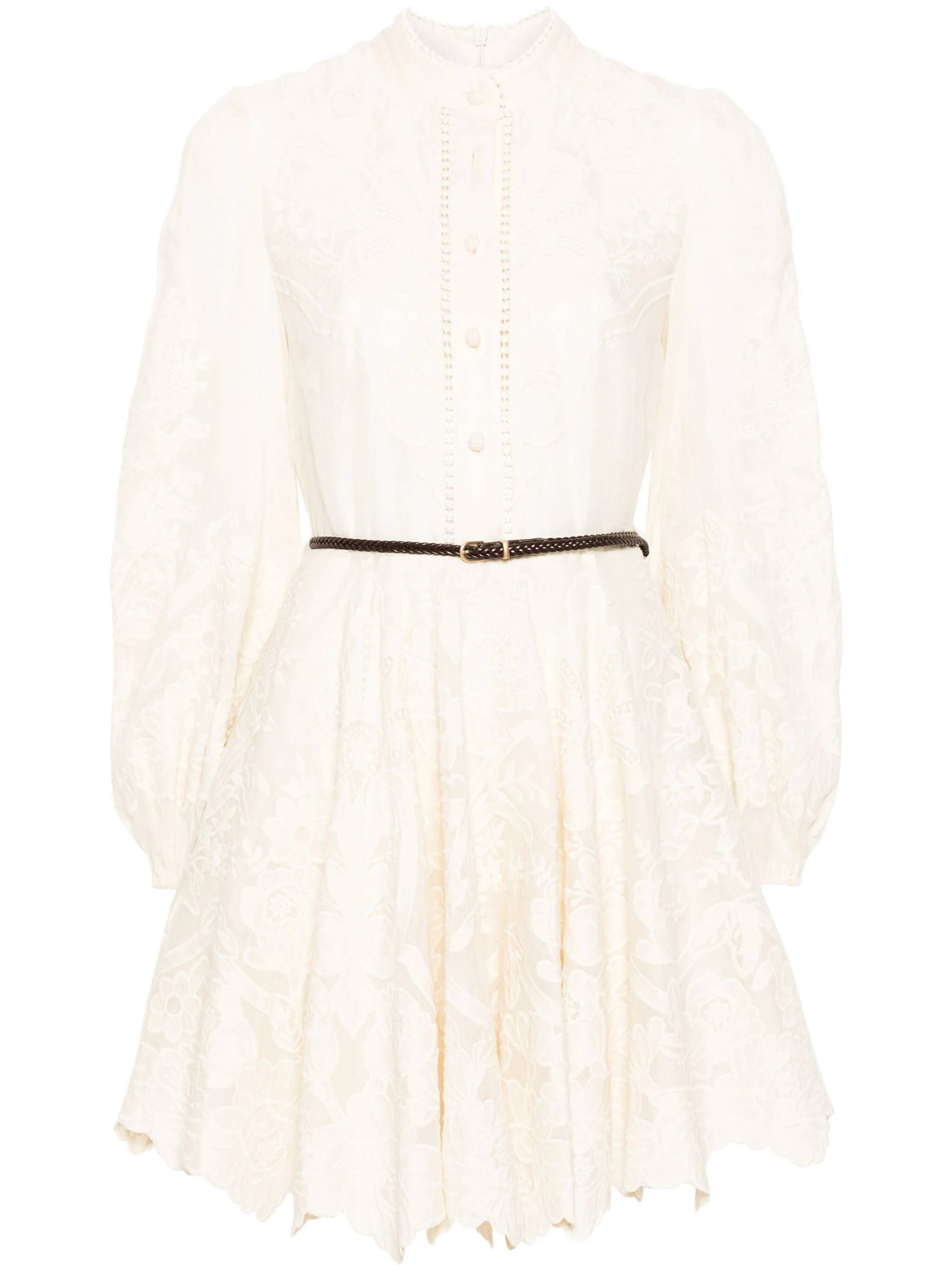 Zimmermann 1445DSS242 Woman White Dresses - Zuklat