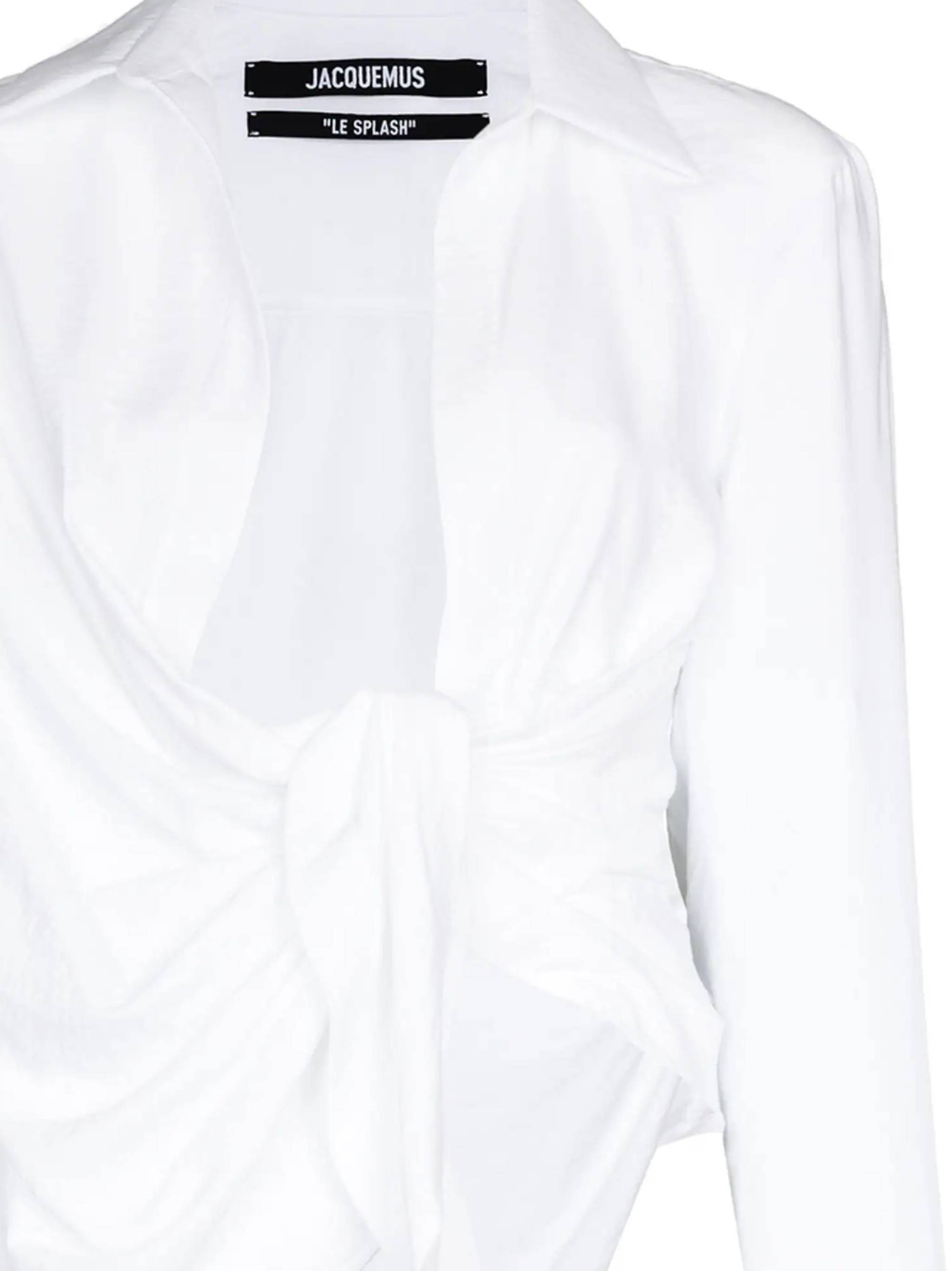 JACQUEMUS 213SH002 Woman White Shirts - Zuklat