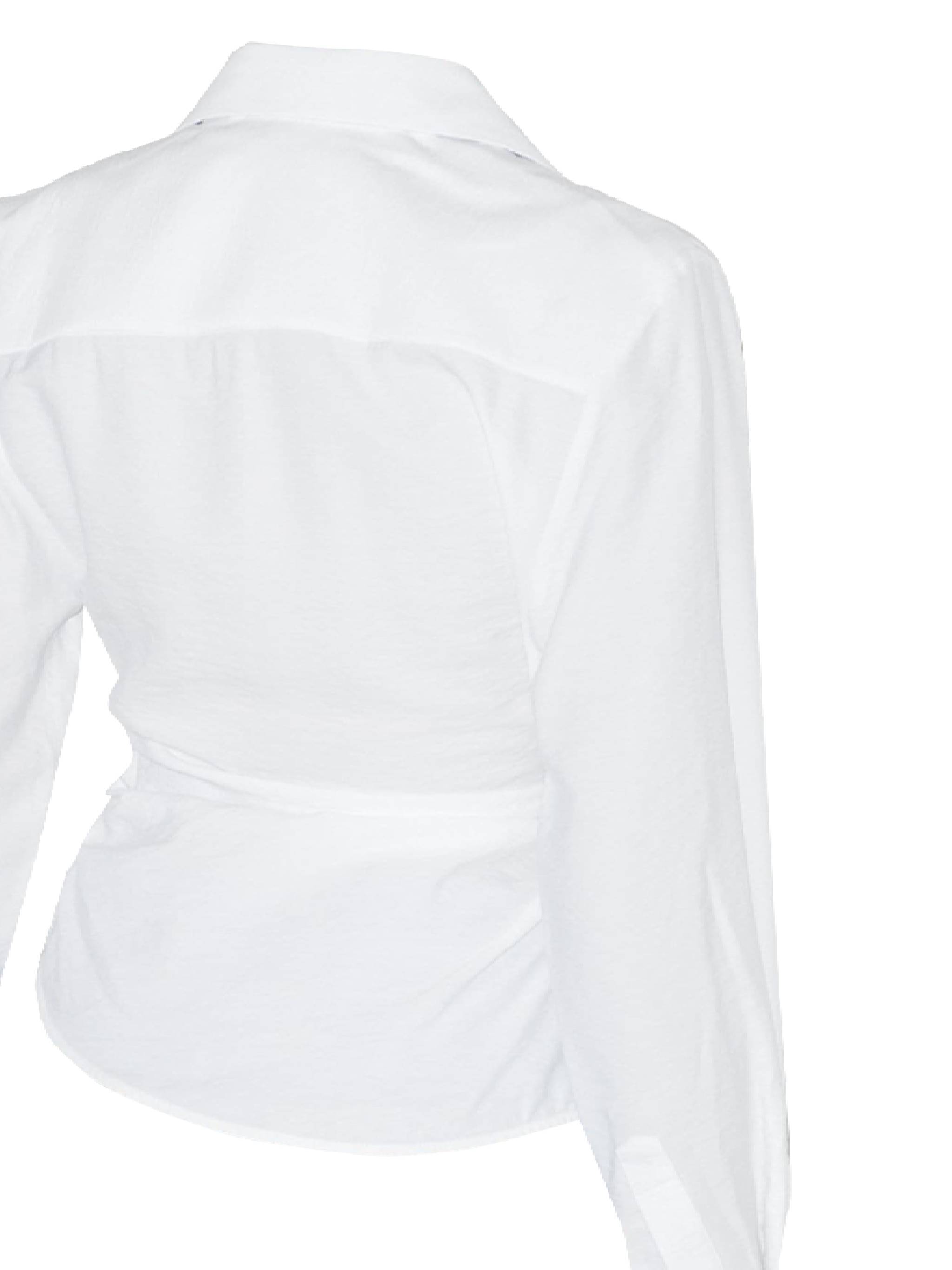 JACQUEMUS 213SH002 Woman White Shirts - Zuklat