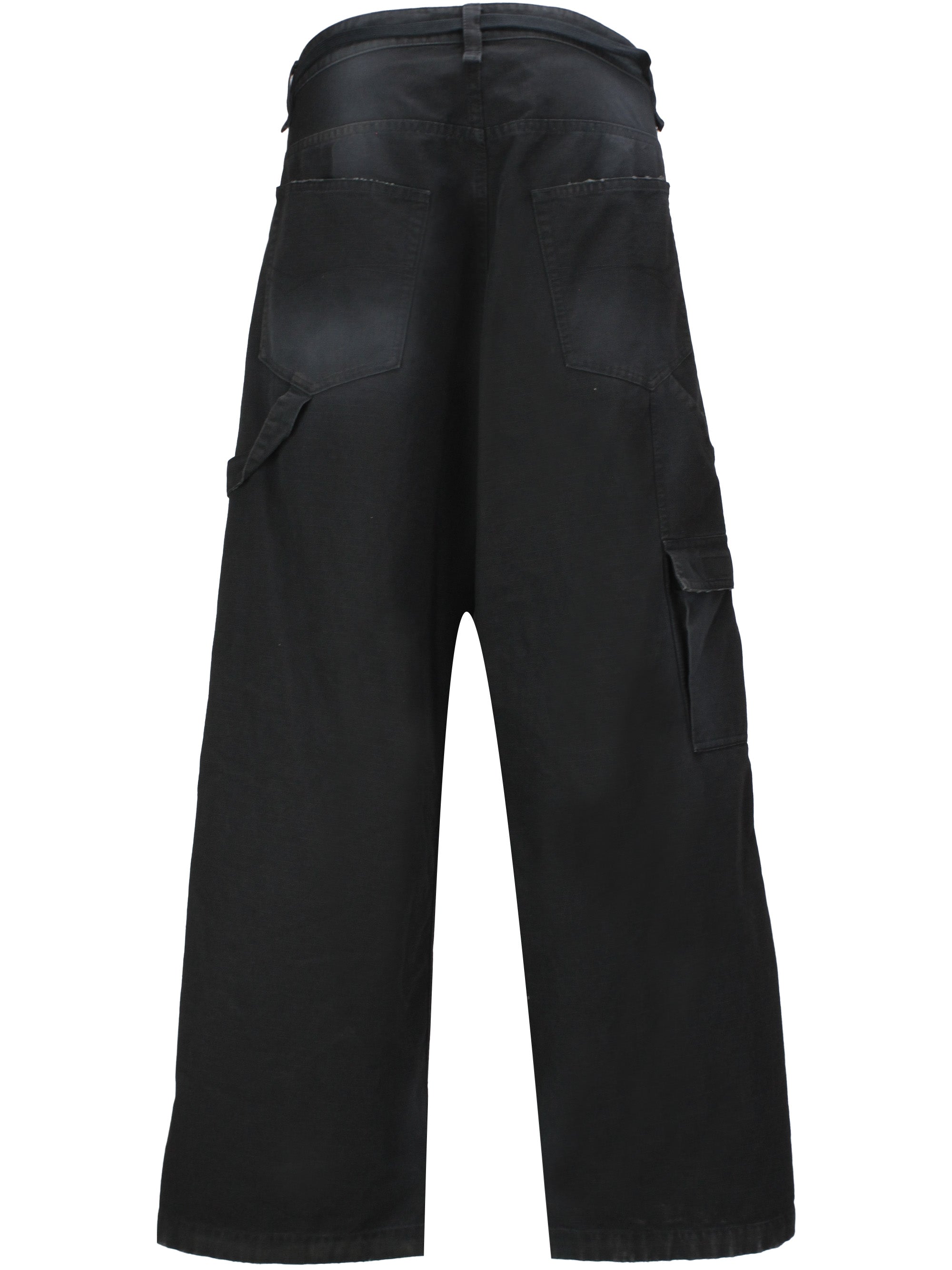 Balenciaga 746491 Man Black Trousers - Zuklat