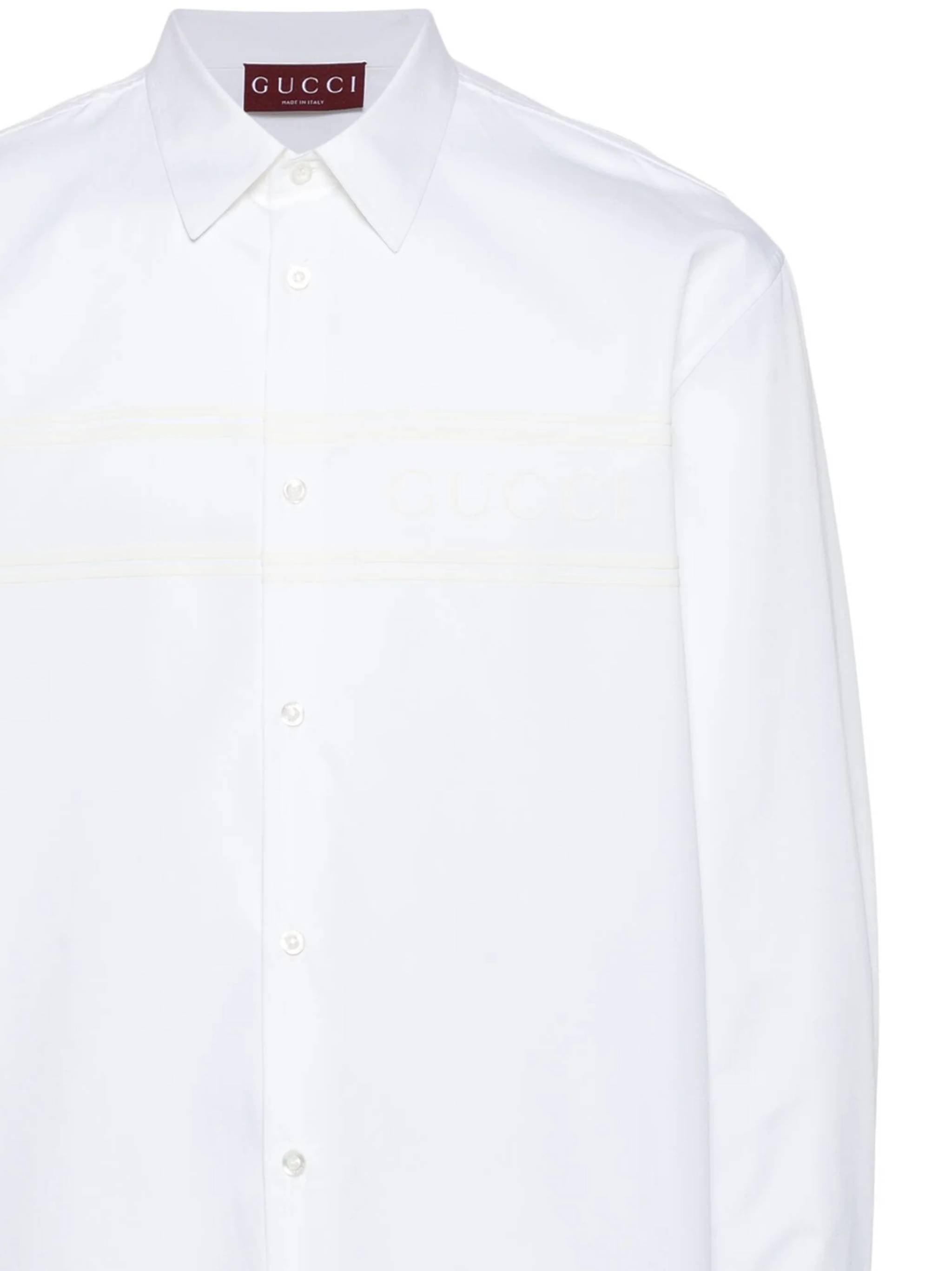 Gucci 784019 Man White Shirts - Zuklat