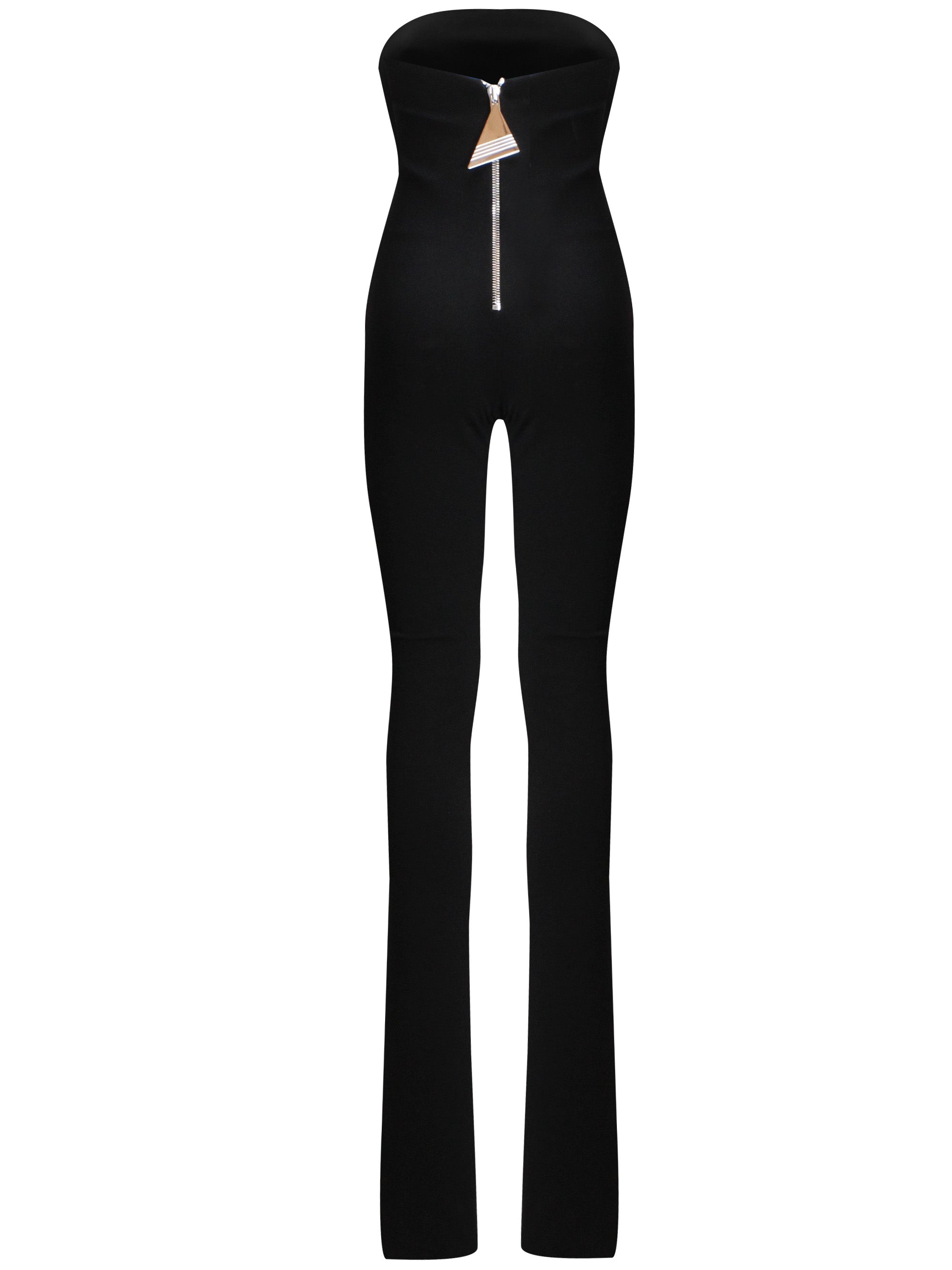 The Attico 247WCP185 Woman Black Trousers - Zuklat