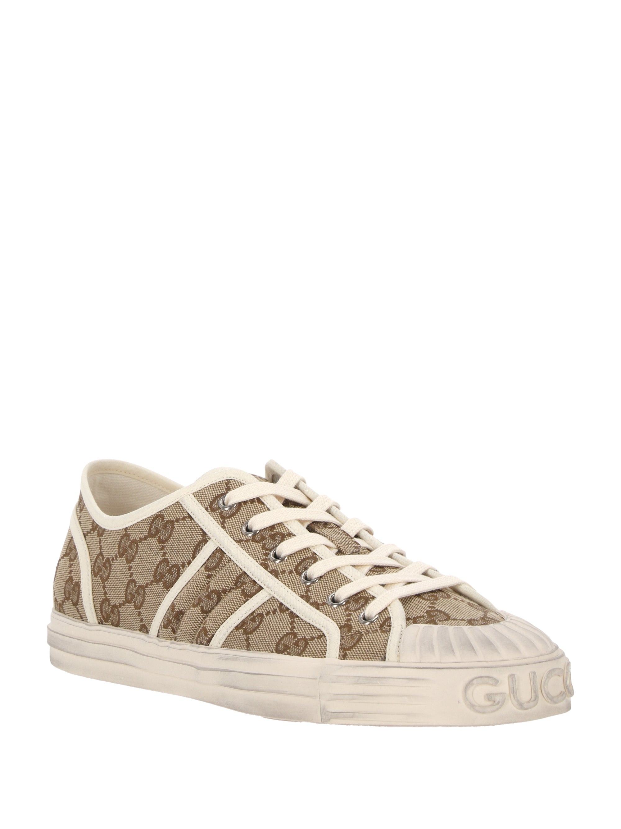 Gucci 786382 Man Beige ebony Sneakers - Zuklat