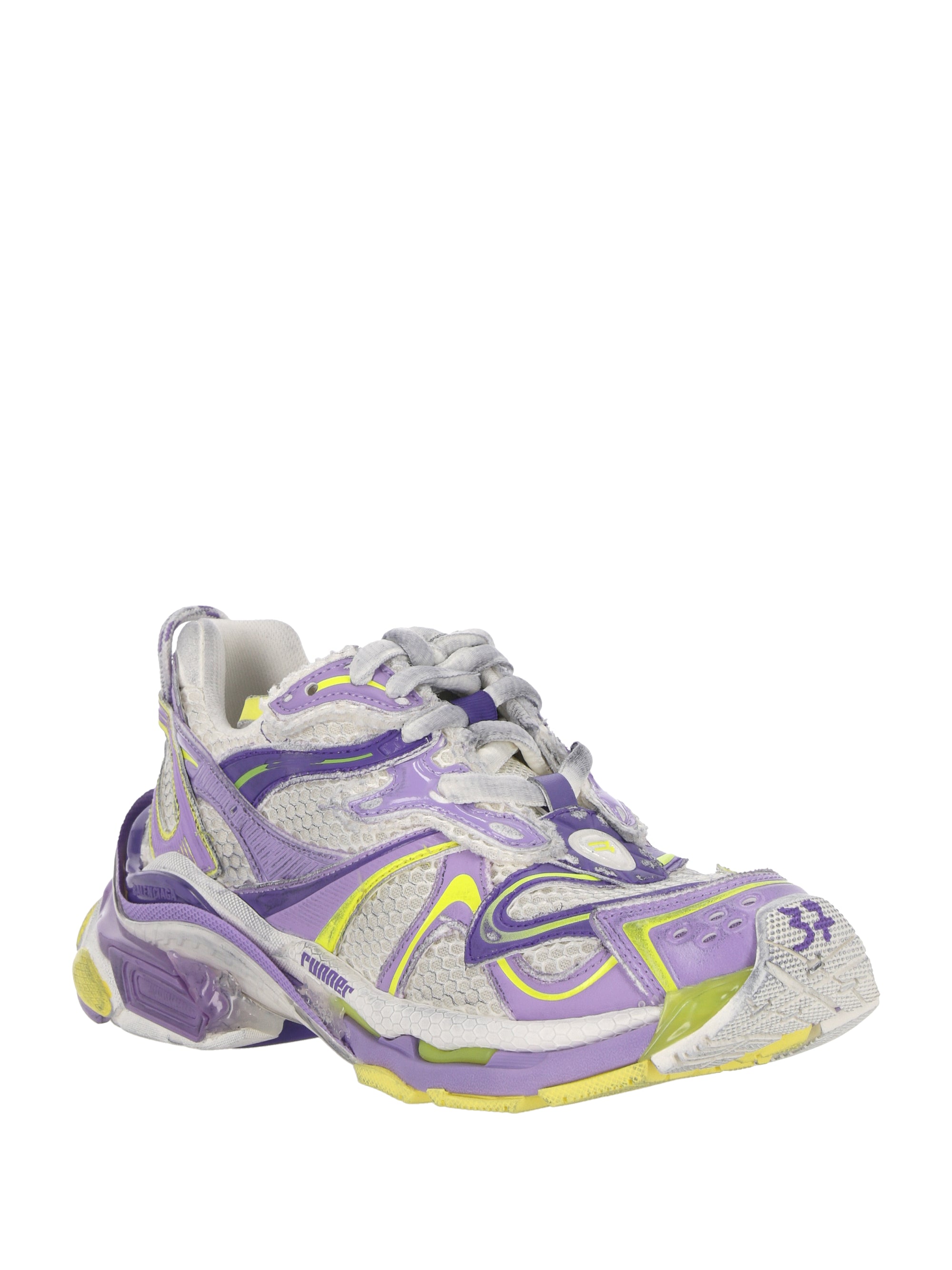 Balenciaga 779064 Woman EGGSHELL/LILAC/YEL Sneakers - Zuklat