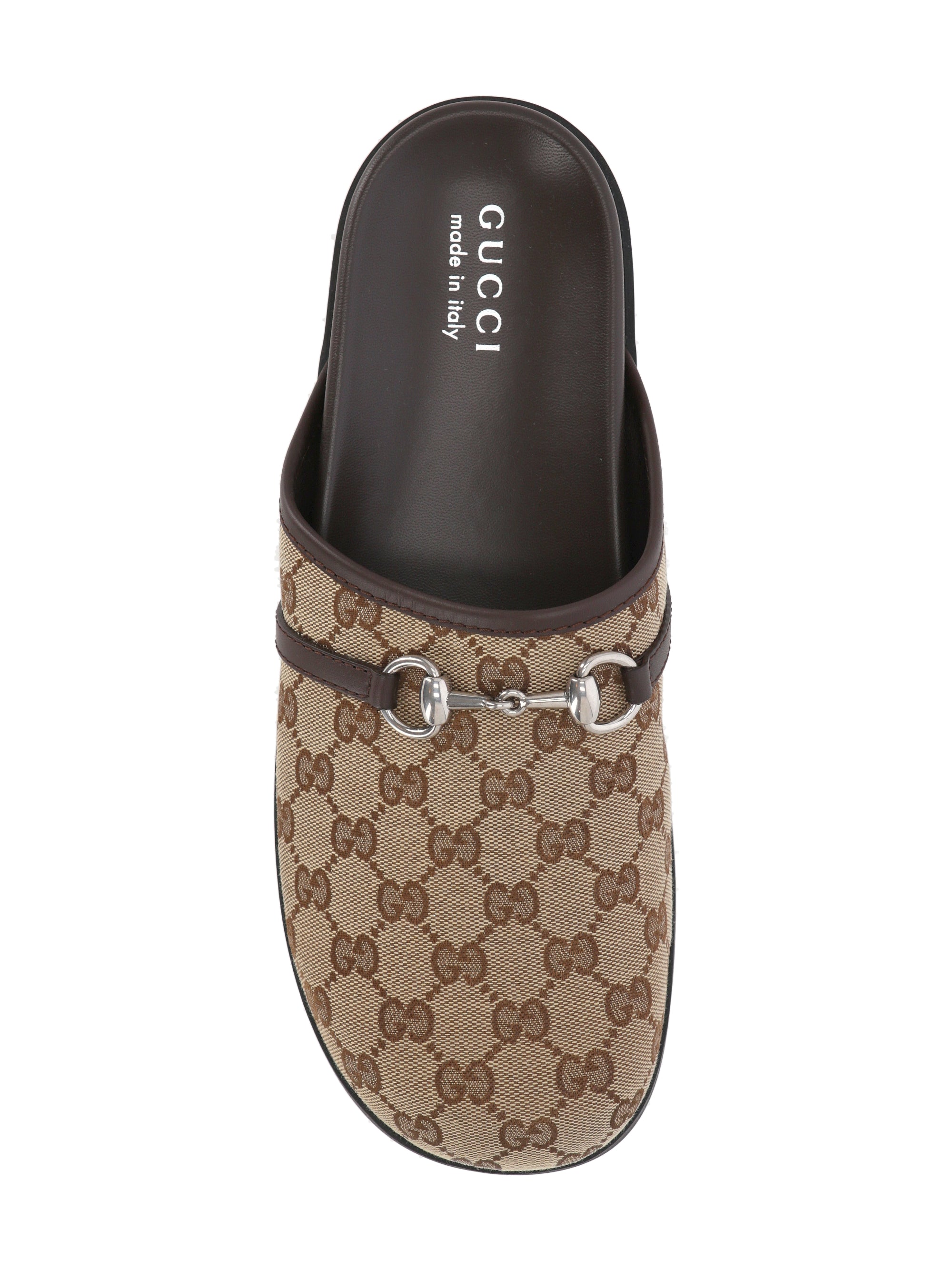 Gucci 786486 Man BEIGE-EBONY/COCOA Sandals - Zuklat