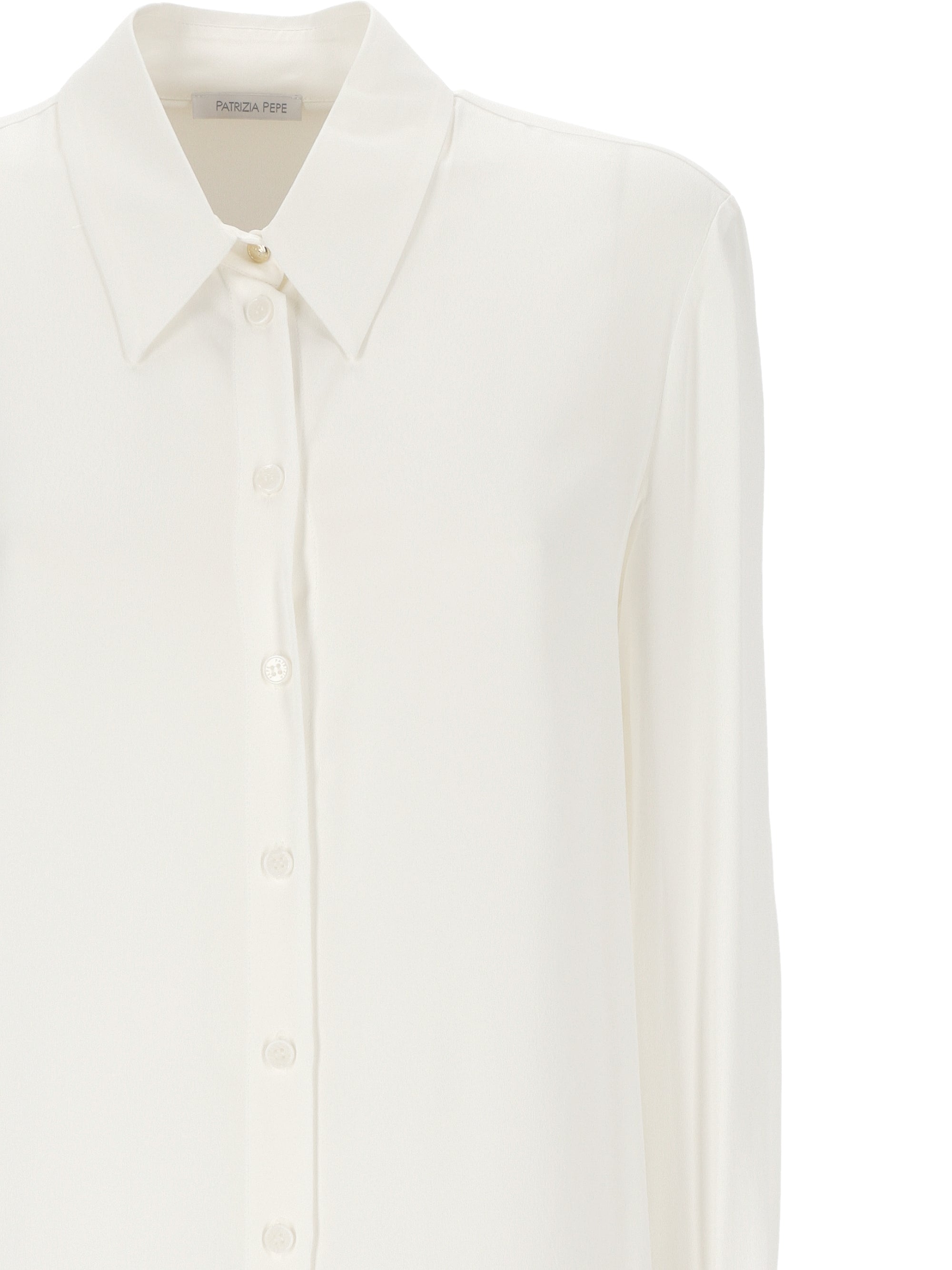 Patrizia Pepe 8C0728 Woman White Shirts - Zuklat